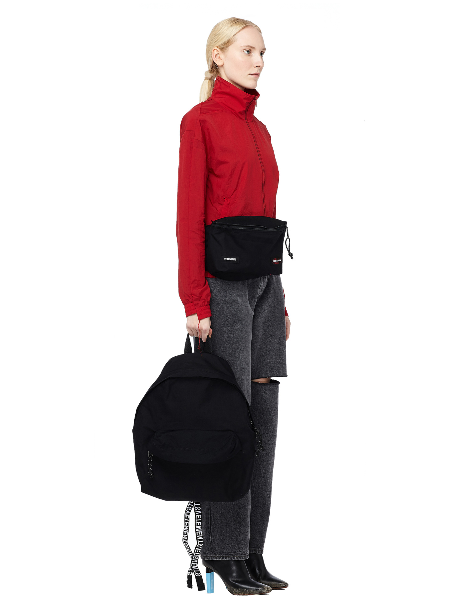 VETEMENTS Рюкзак с сумкой на пояс Eastpak