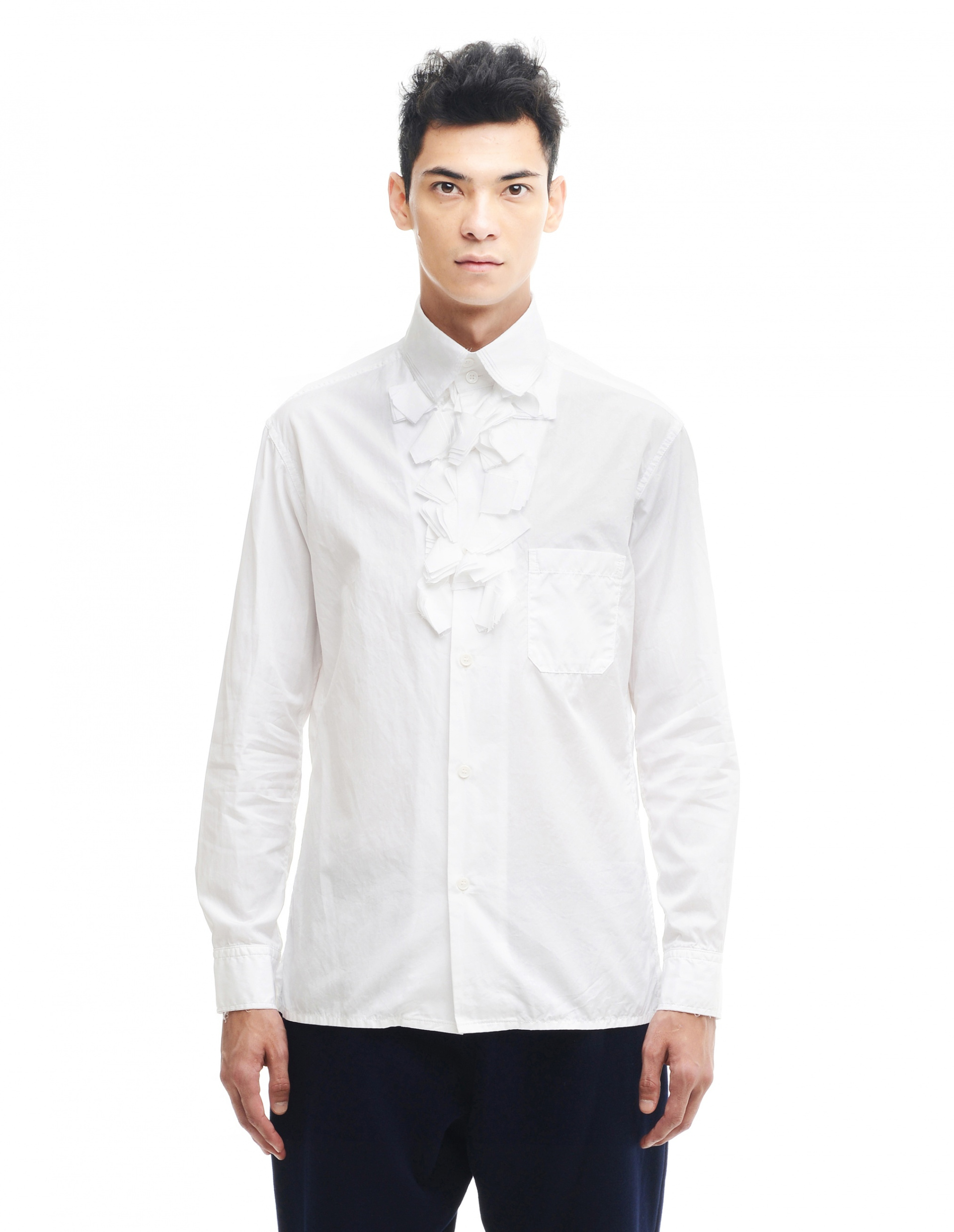 Yohji Yamamoto Хлопковая рубашка