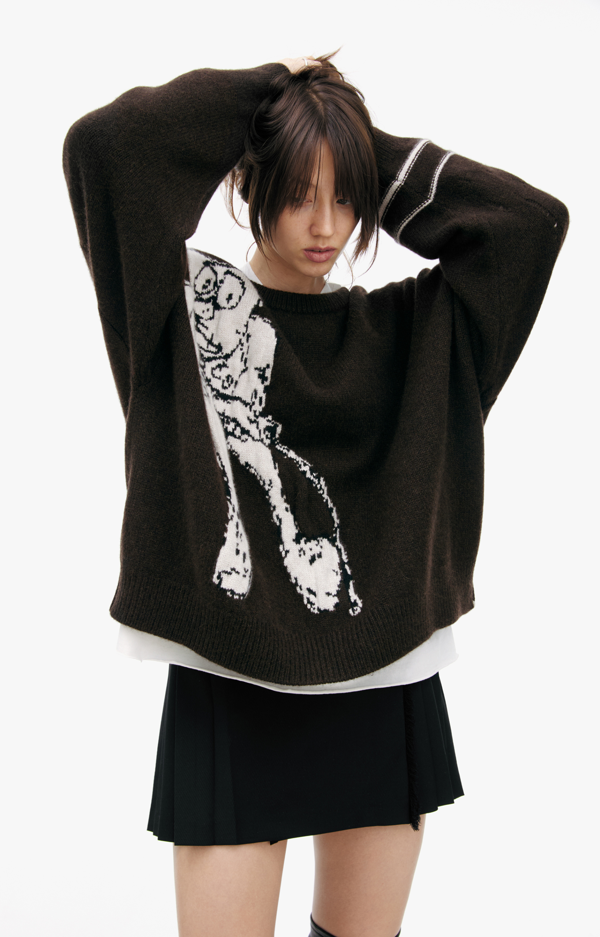 Enfants Riches Déprimés Вязаный свитер из кашемира