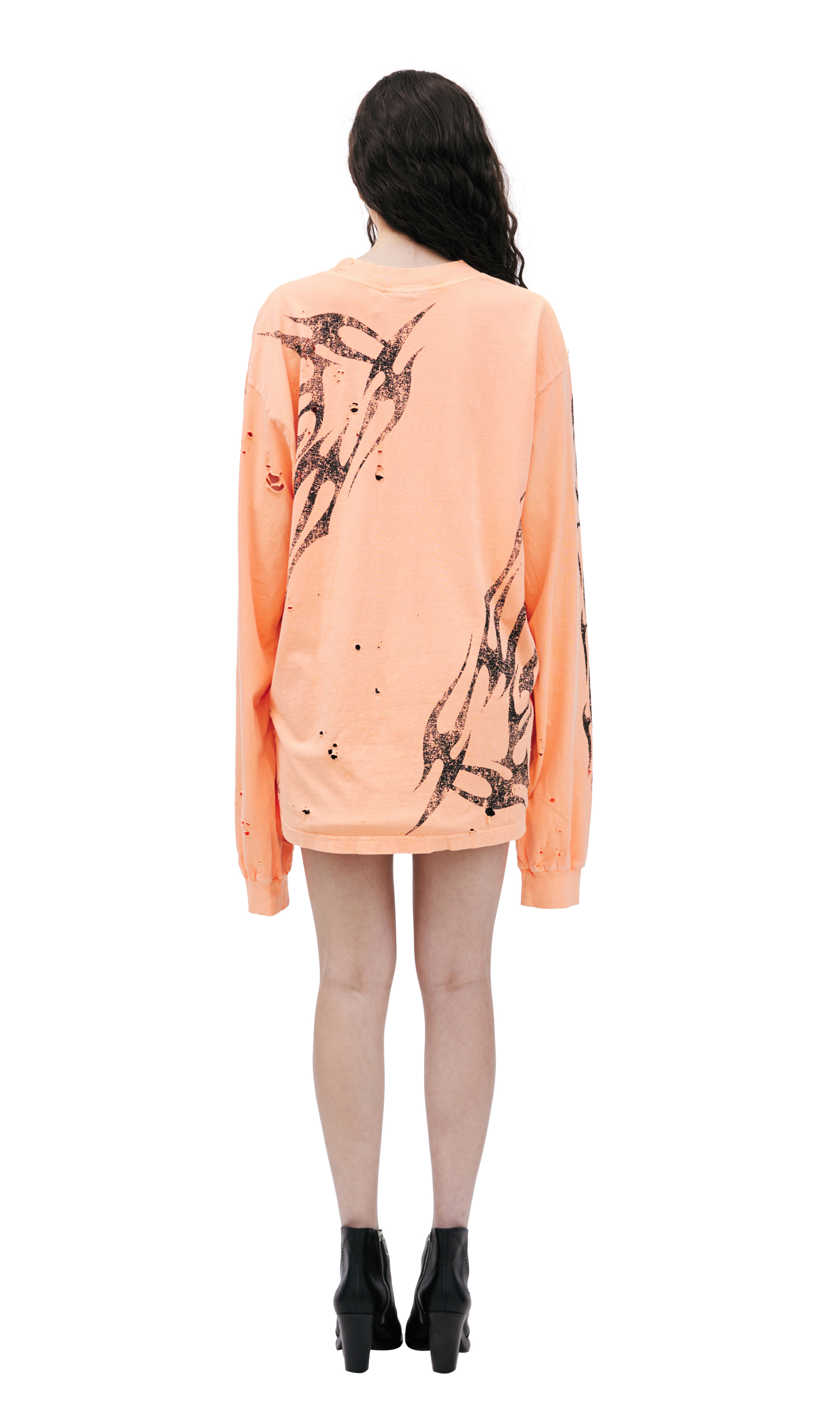 Hellstar Лонгслив с рваным эффектом