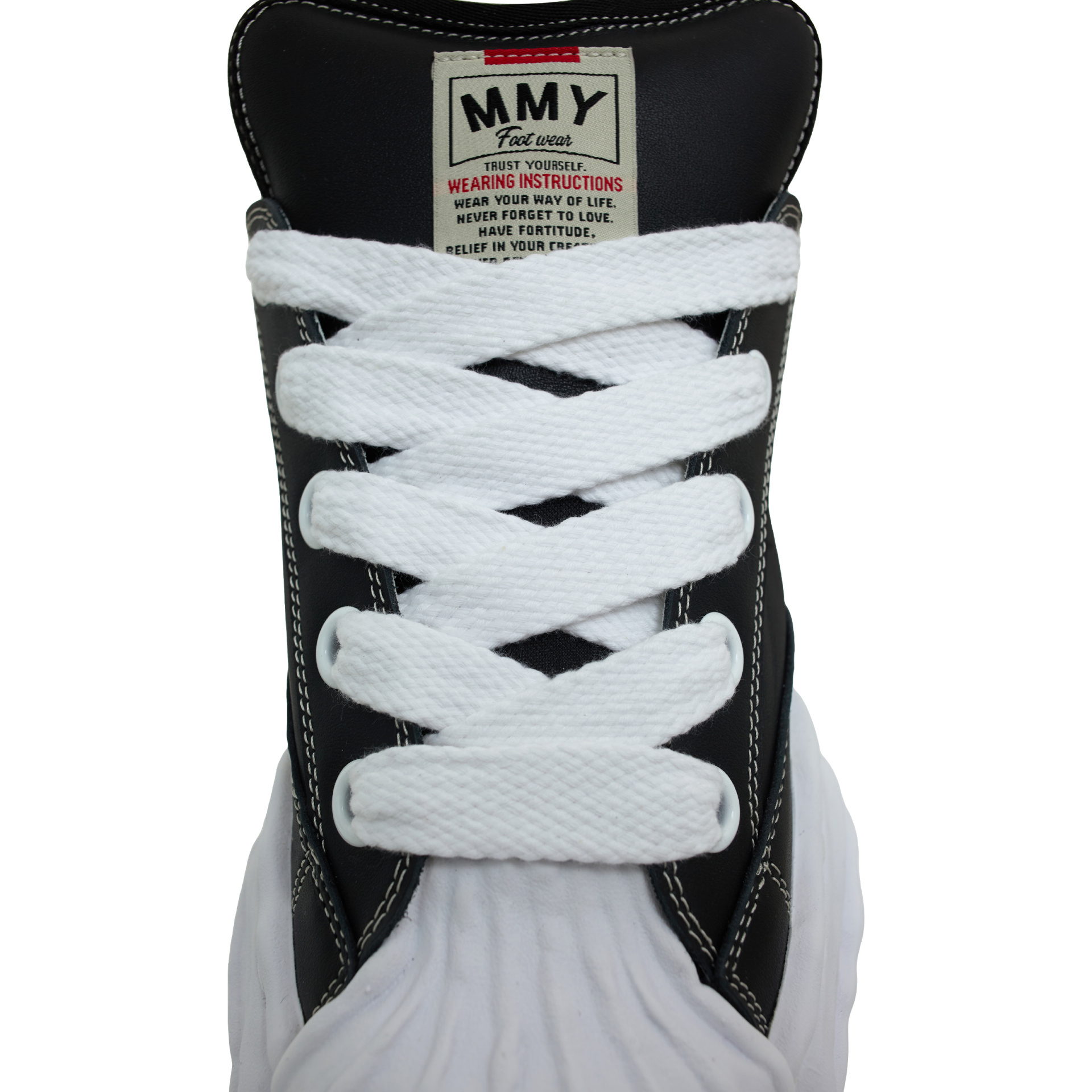 Maison Mihara Yasuhiro Кожаные кеды Blakey