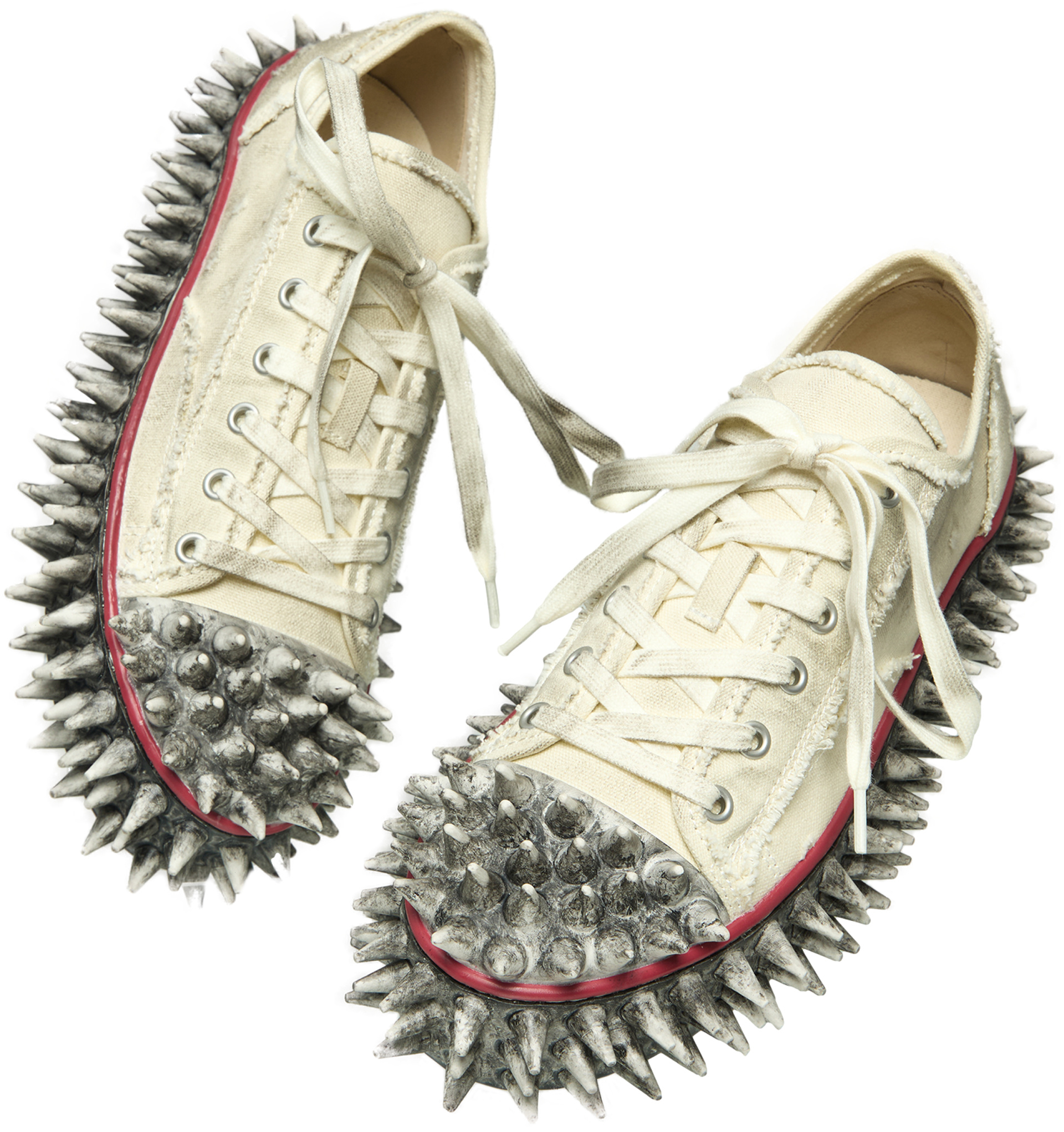 Doublet Кеды DIRTY SPIKE TOE CAP CANVAS