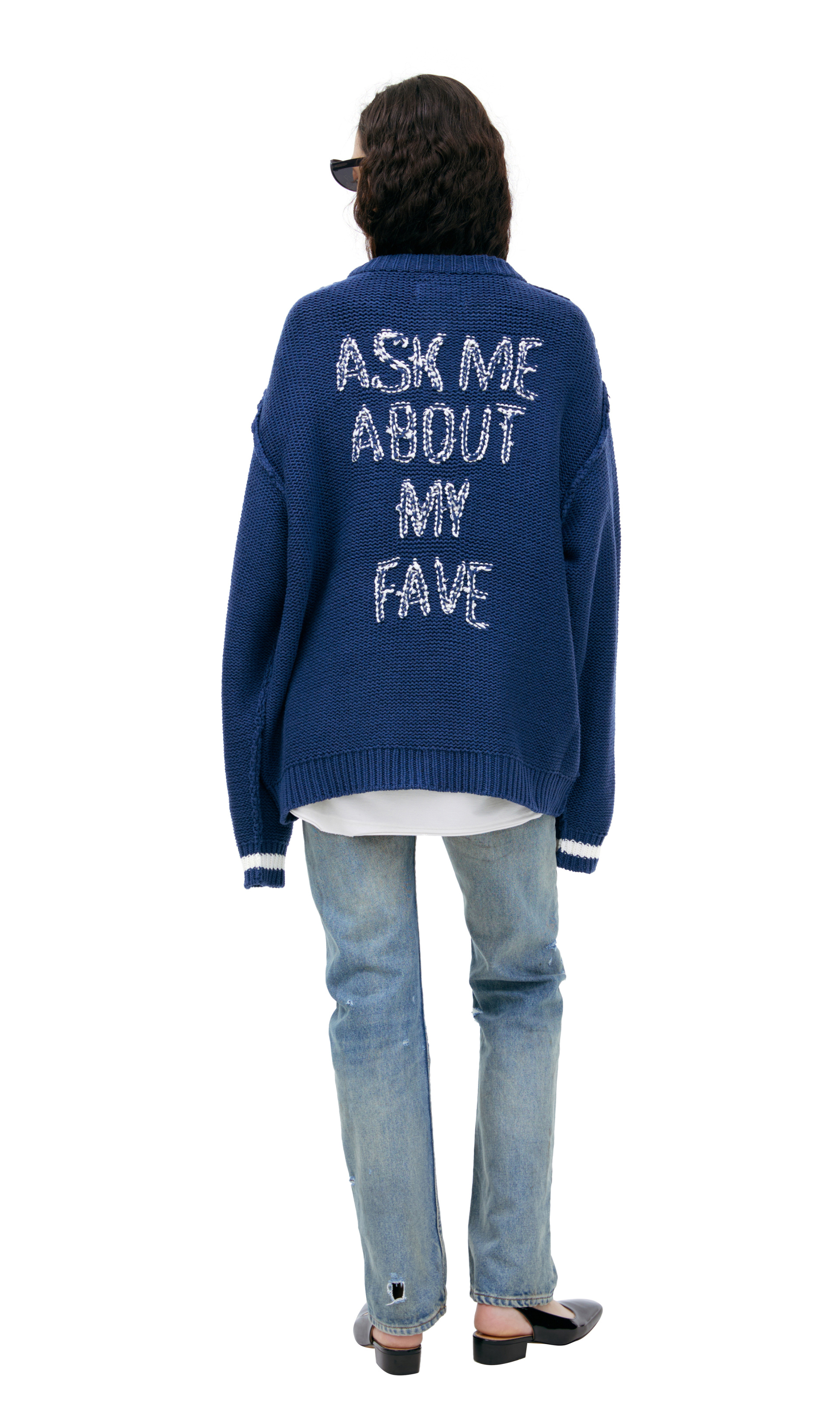 Doublet Вязаный свитер