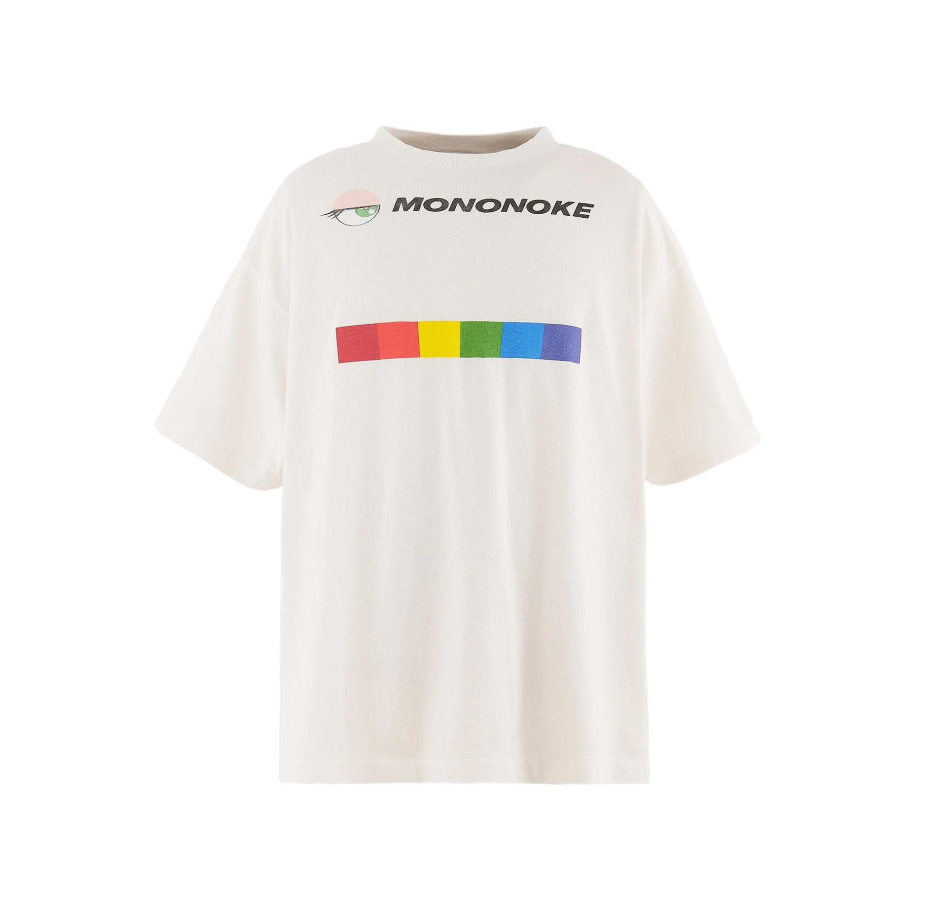 MONONOKE MADE Футболка с принтом MONONOKE RAINBOW