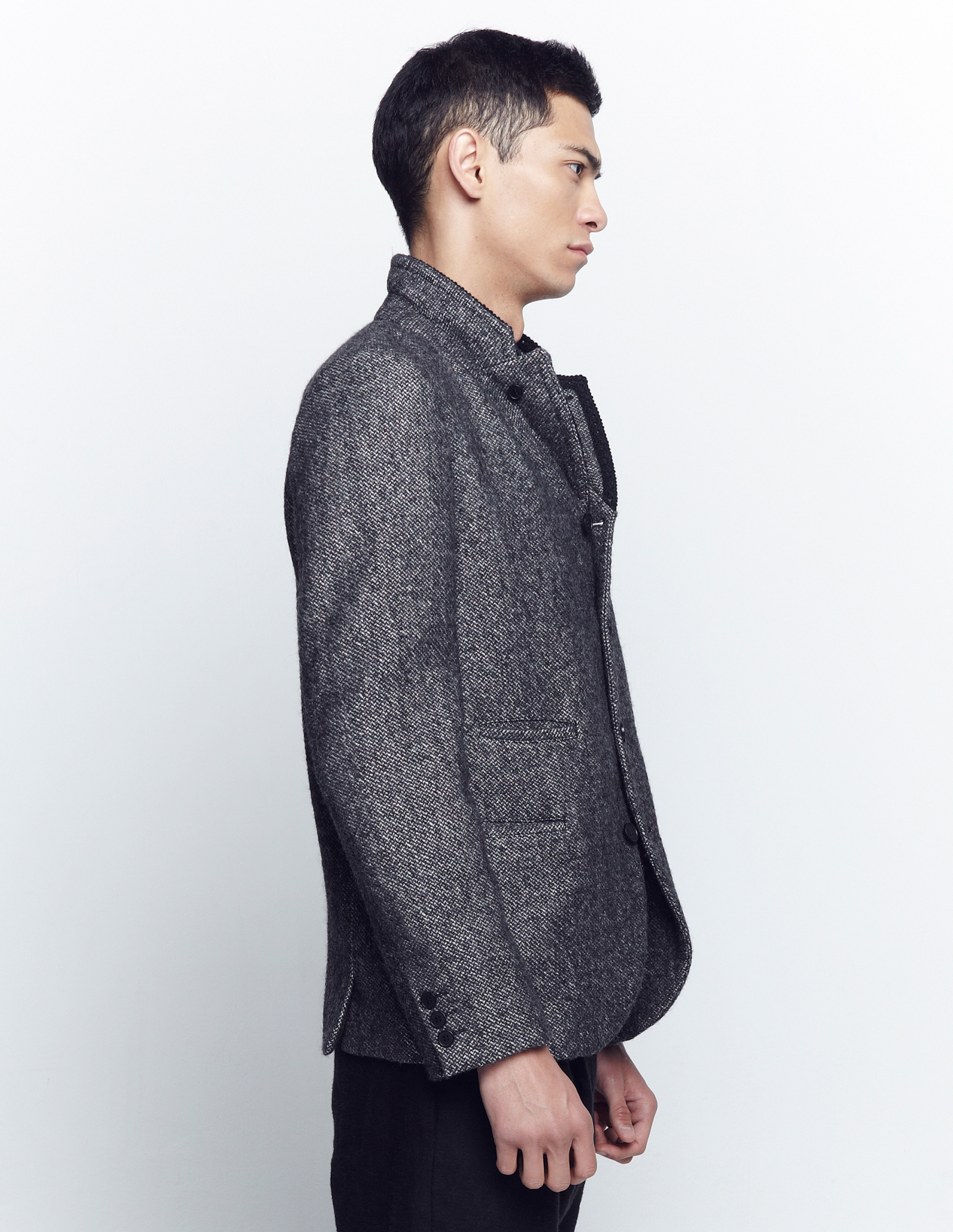 Comme des Garcons Homme plus Пиджак с воротником-стойкой