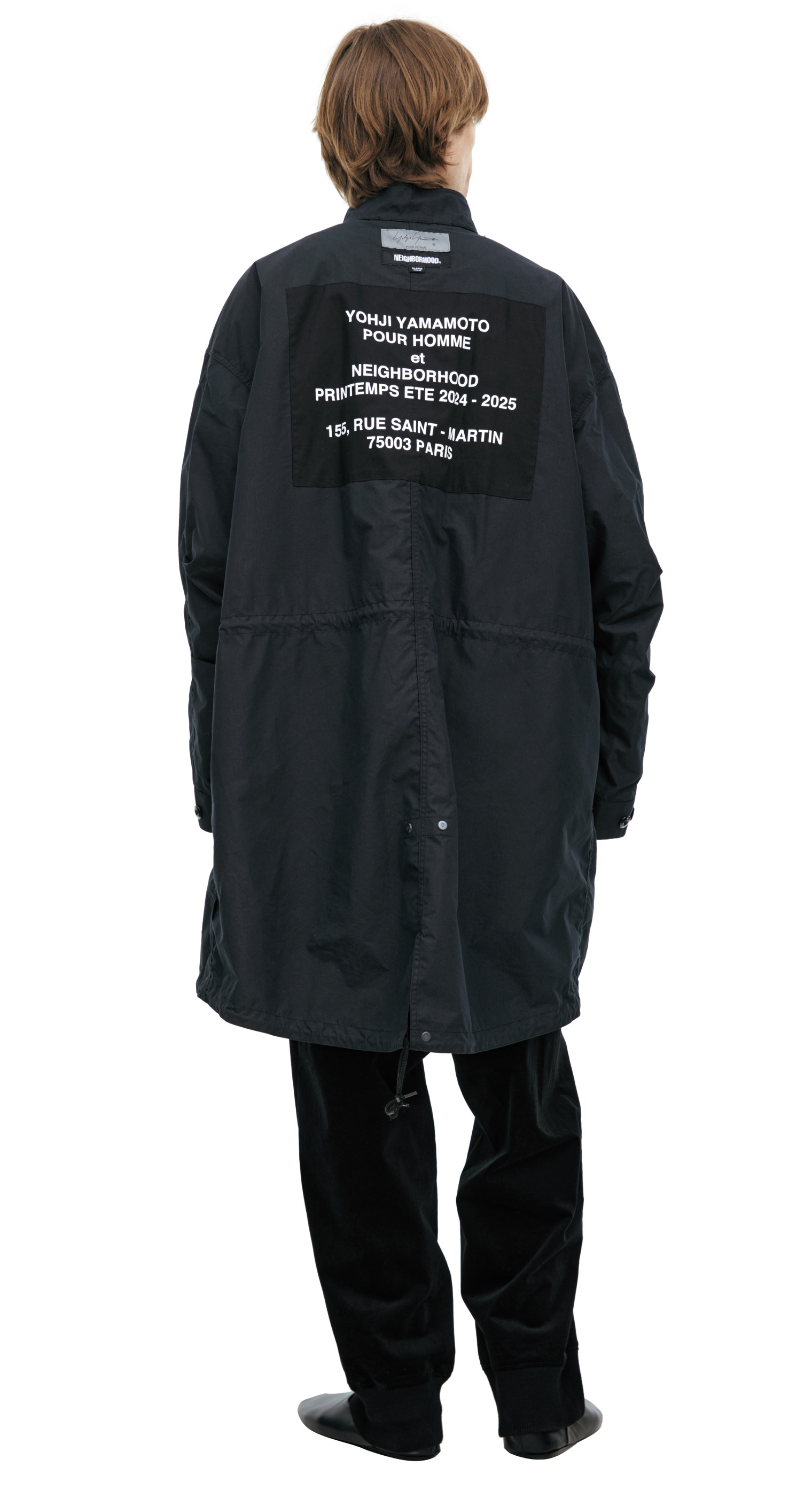 Yohji Yamamoto Куртка с лайнером