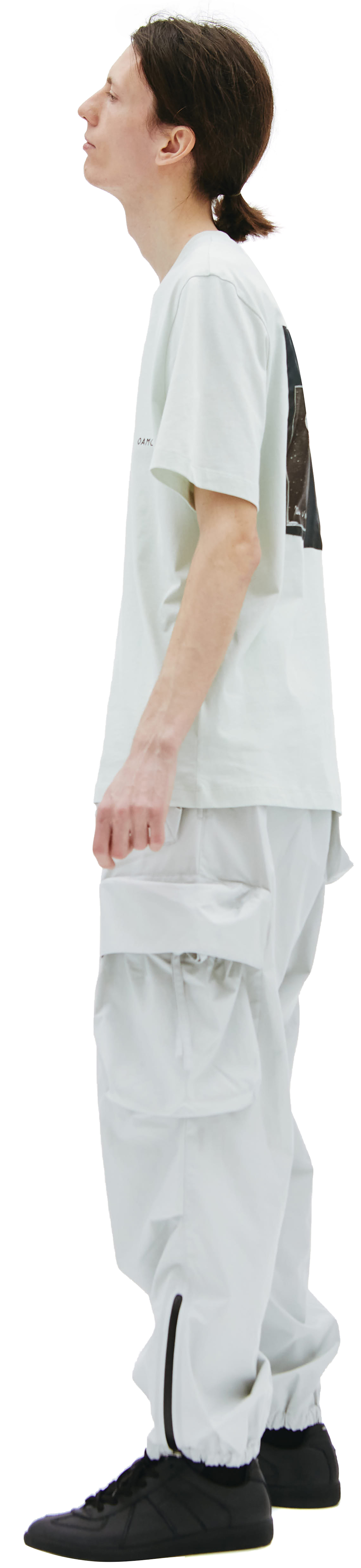 OAMC Футболка с патчем на спине