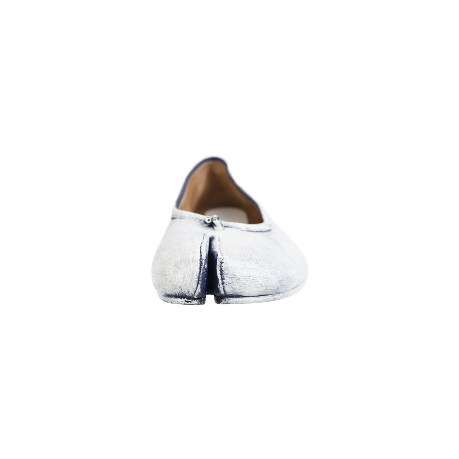 Maison Margiela Балетки Tabi в белой краске