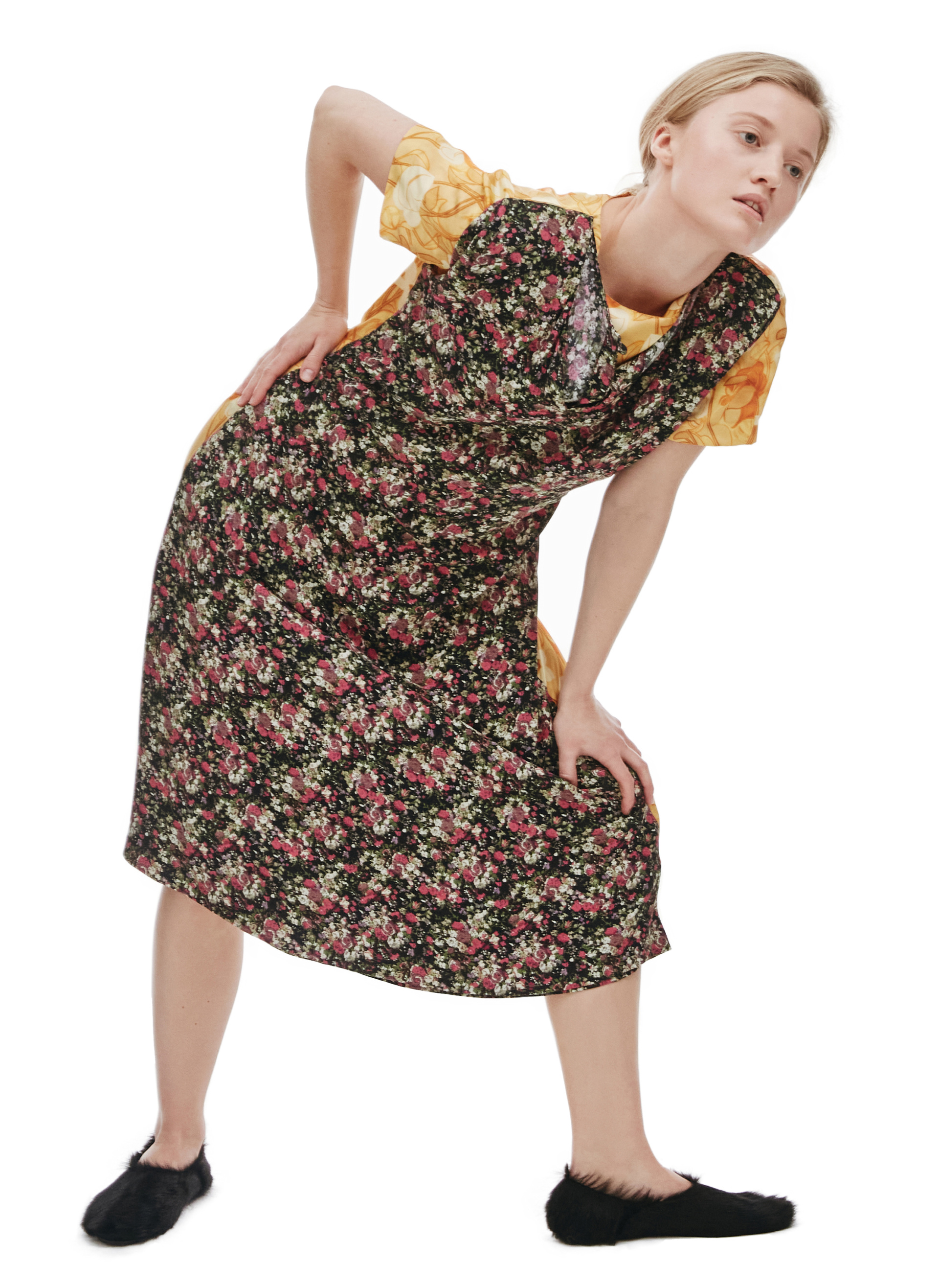 VETEMENTS Комбинированное платье Archive