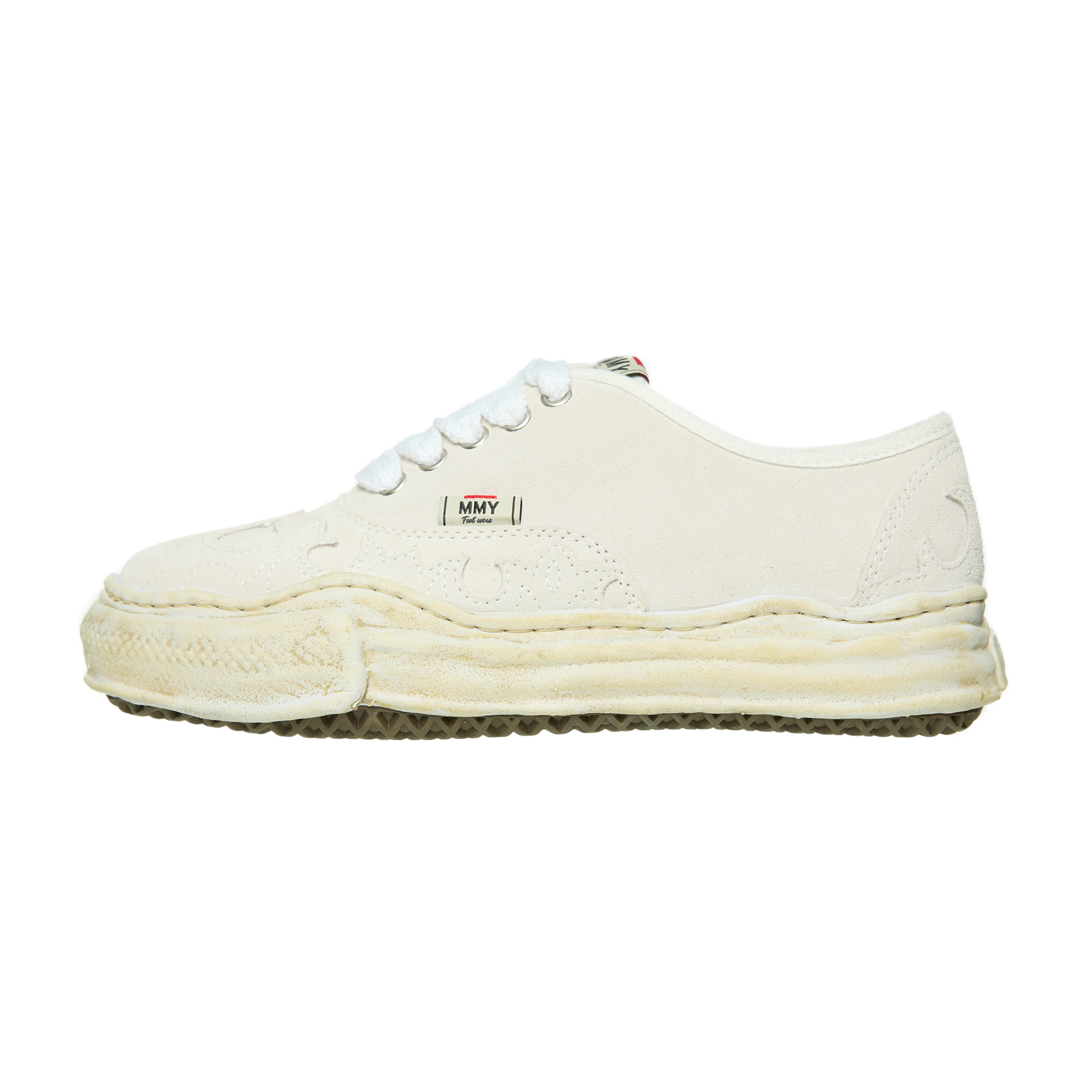 Maison Mihara Yasuhiro Кеды Baker Western из замши