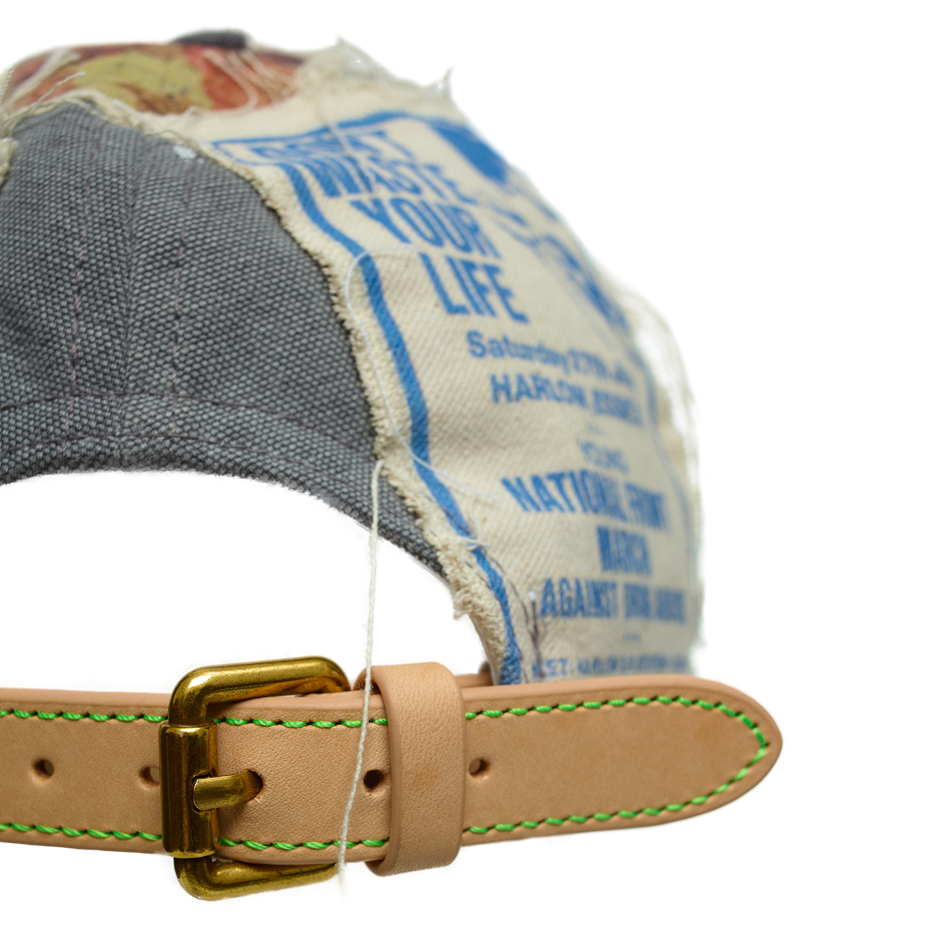 BETTER WITH AGE Серая кепка с патчами