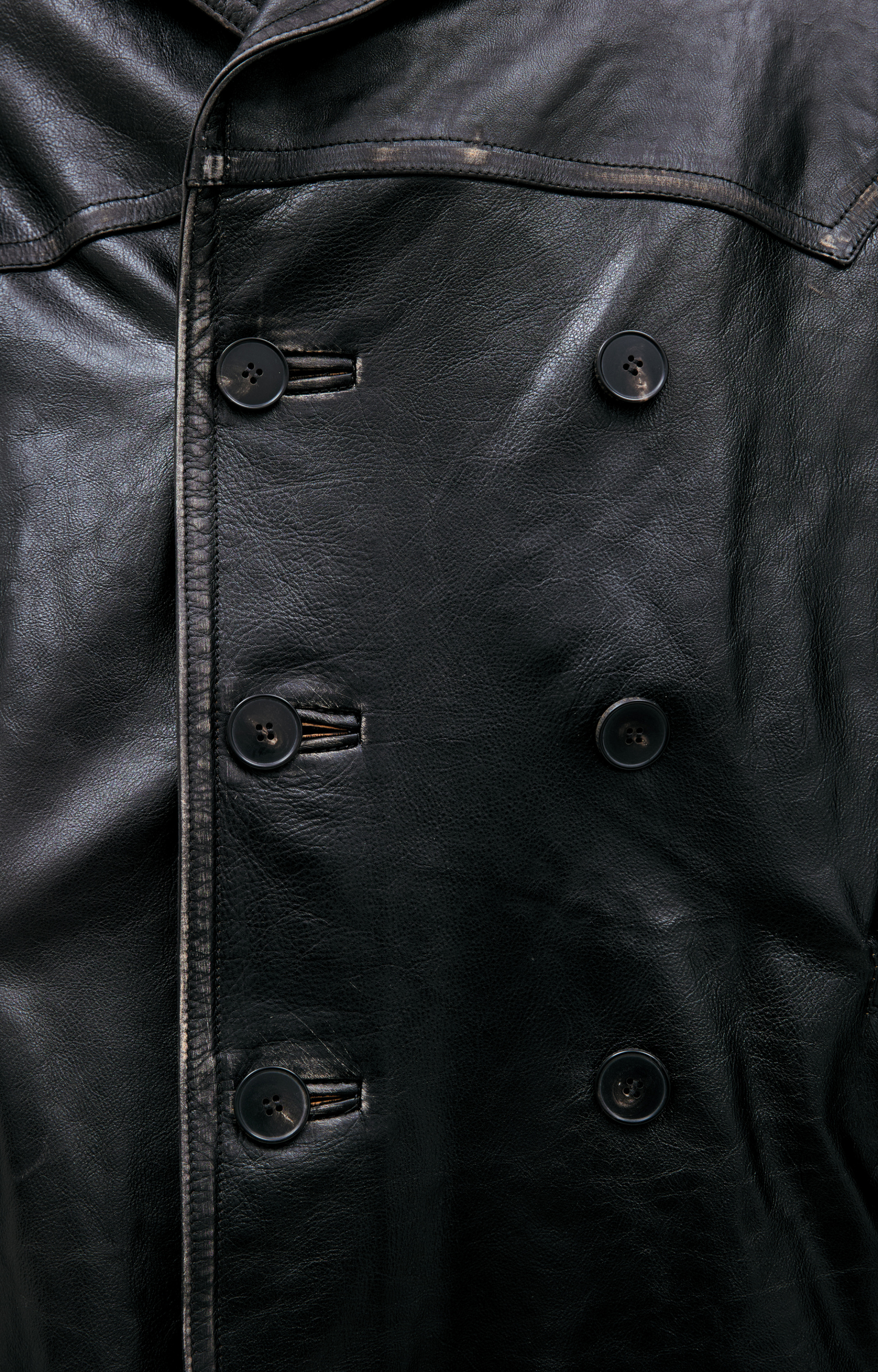 Enfants Riches Déprimés Двубортная куртка из кожи