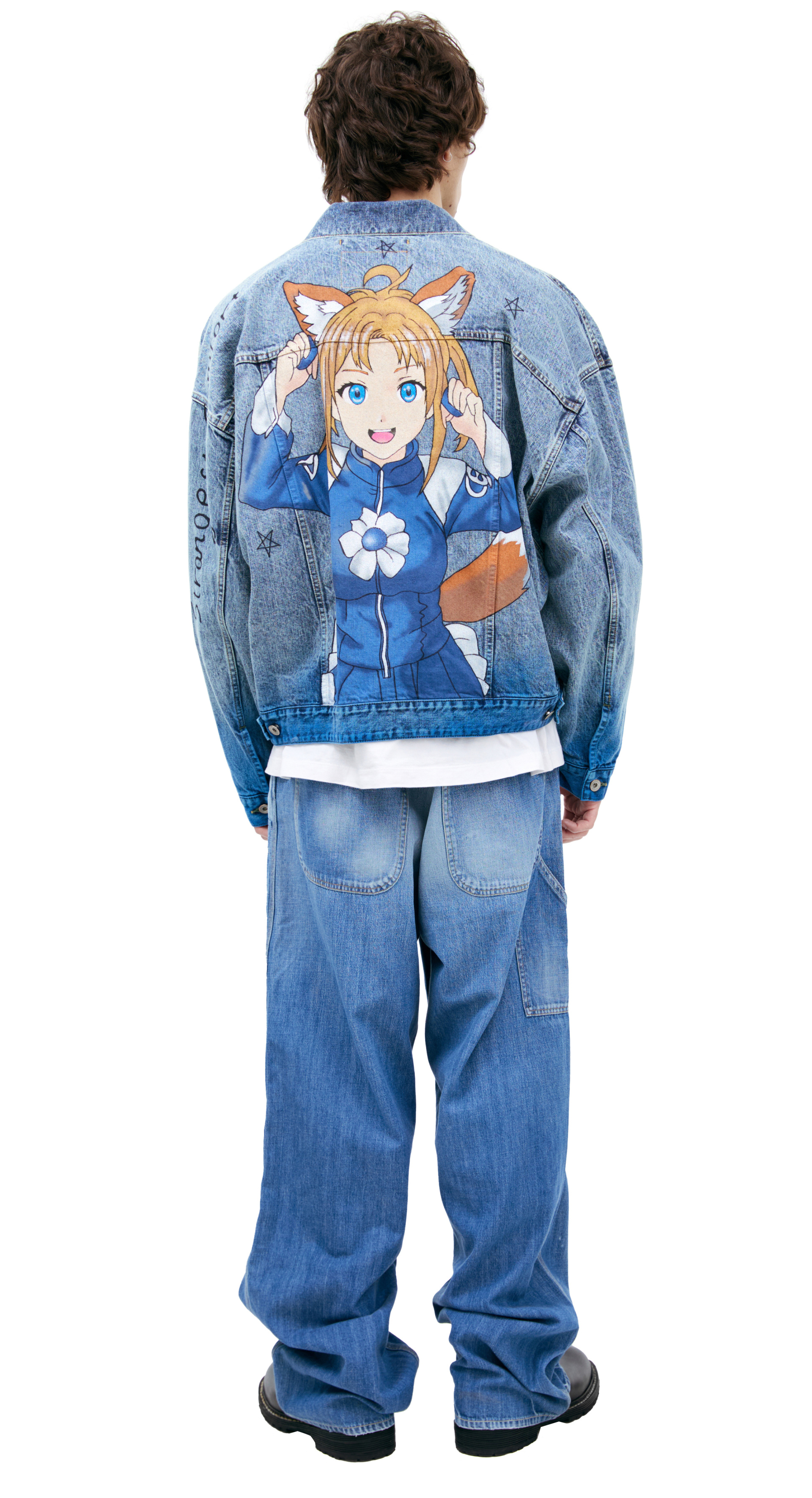 Doublet Джинсовая куртка на пуговицах