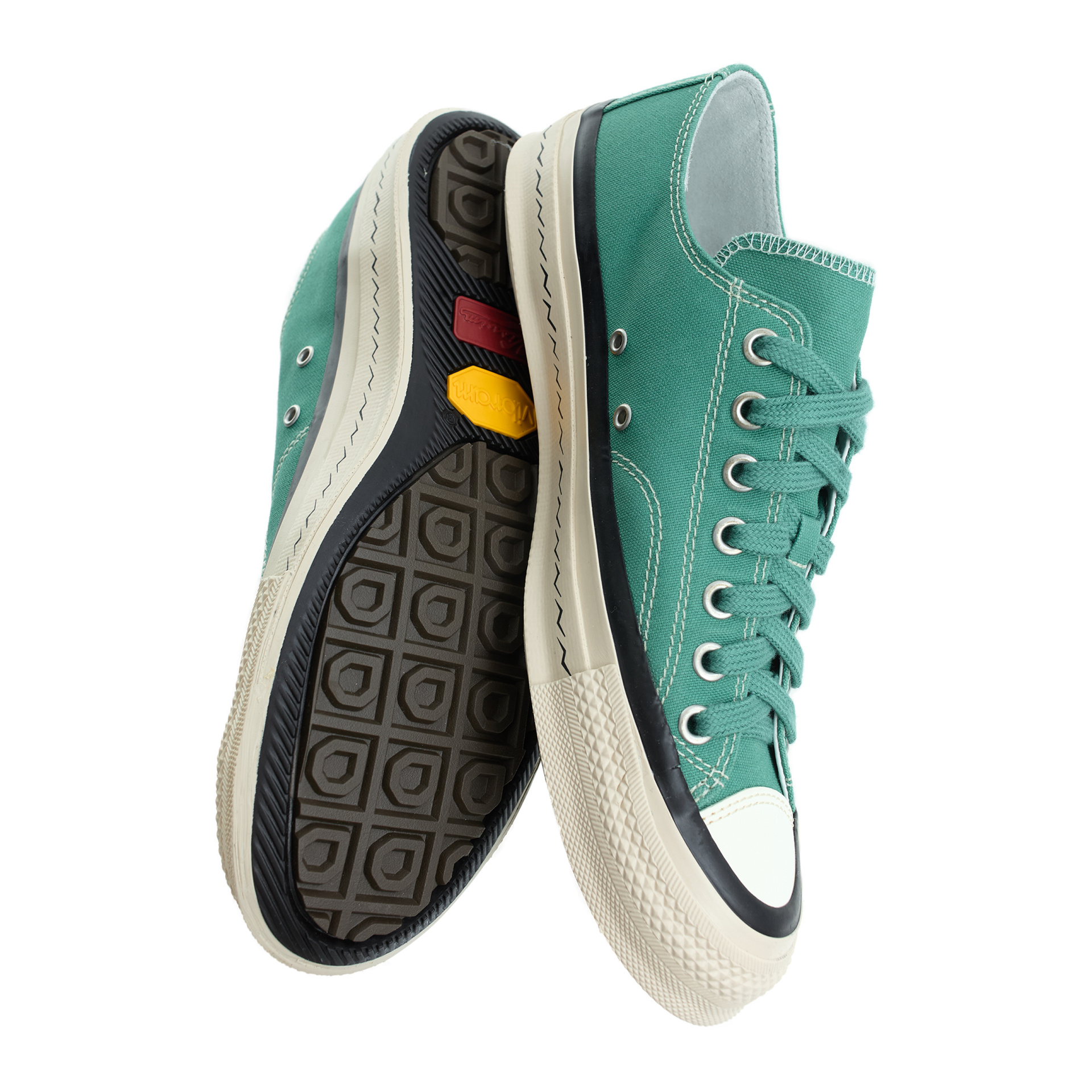 visvim Зеленые кеды Skagway