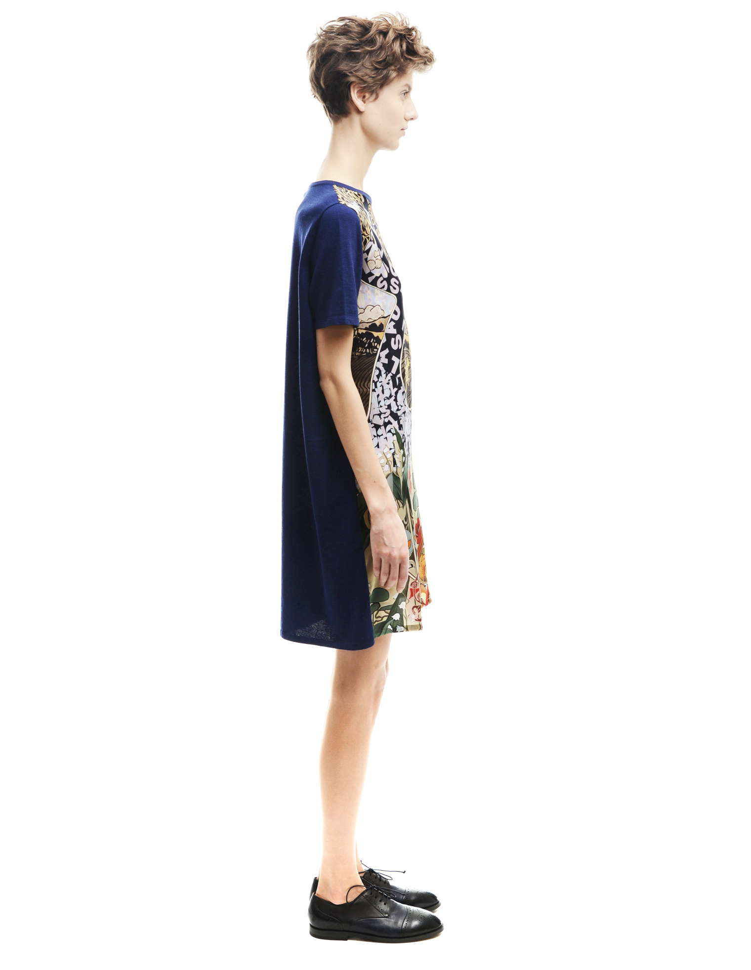 Mary Katrantzou Платье из шерсти и шелка