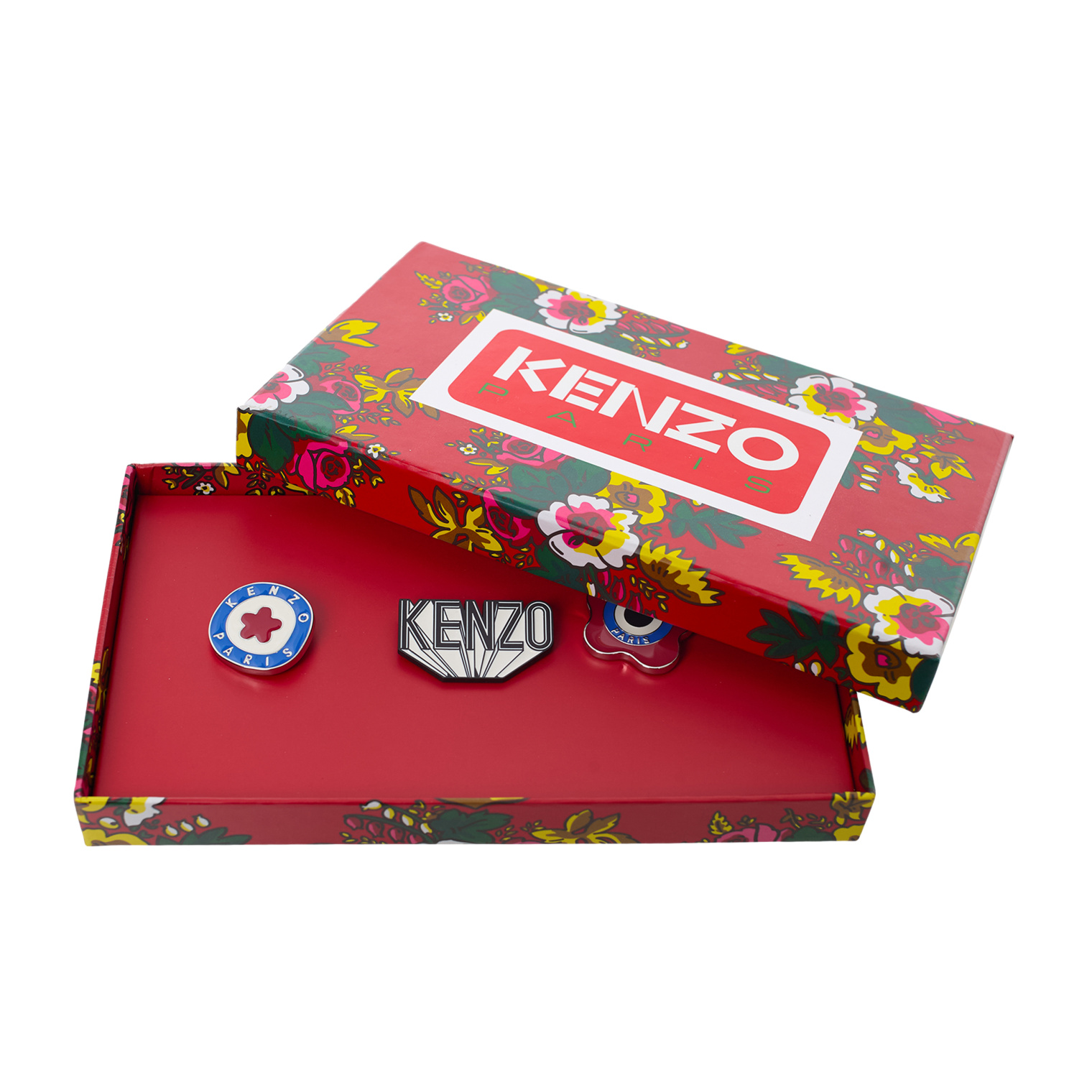 KENZO Набор из трех значков