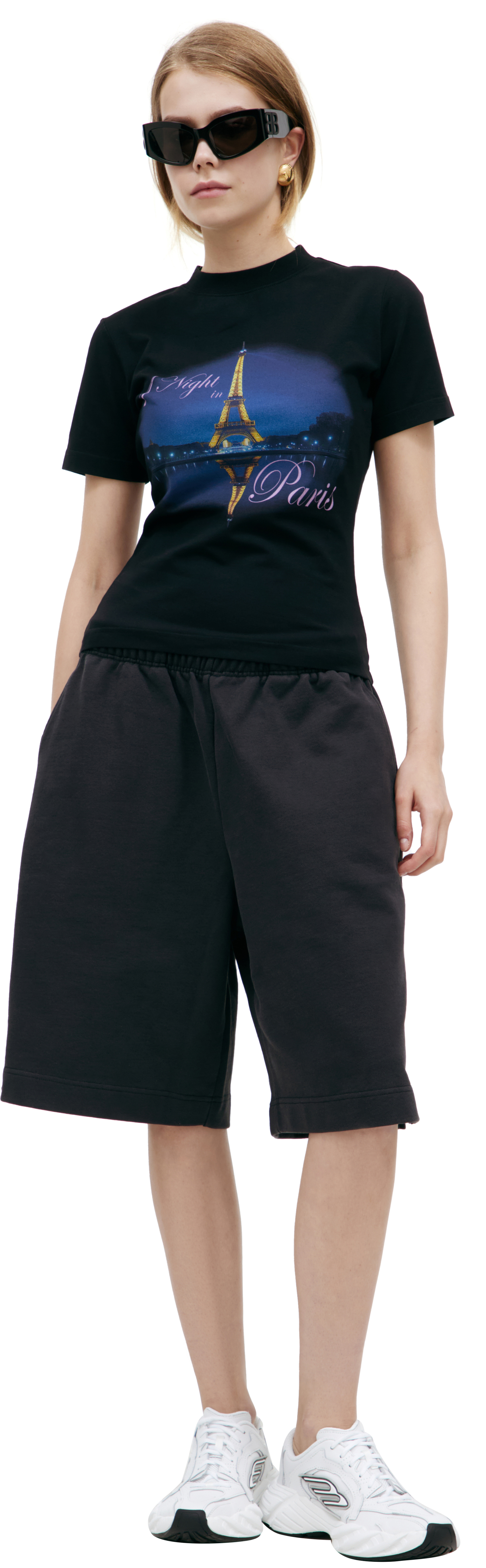 VETEMENTS Шорты с принтом