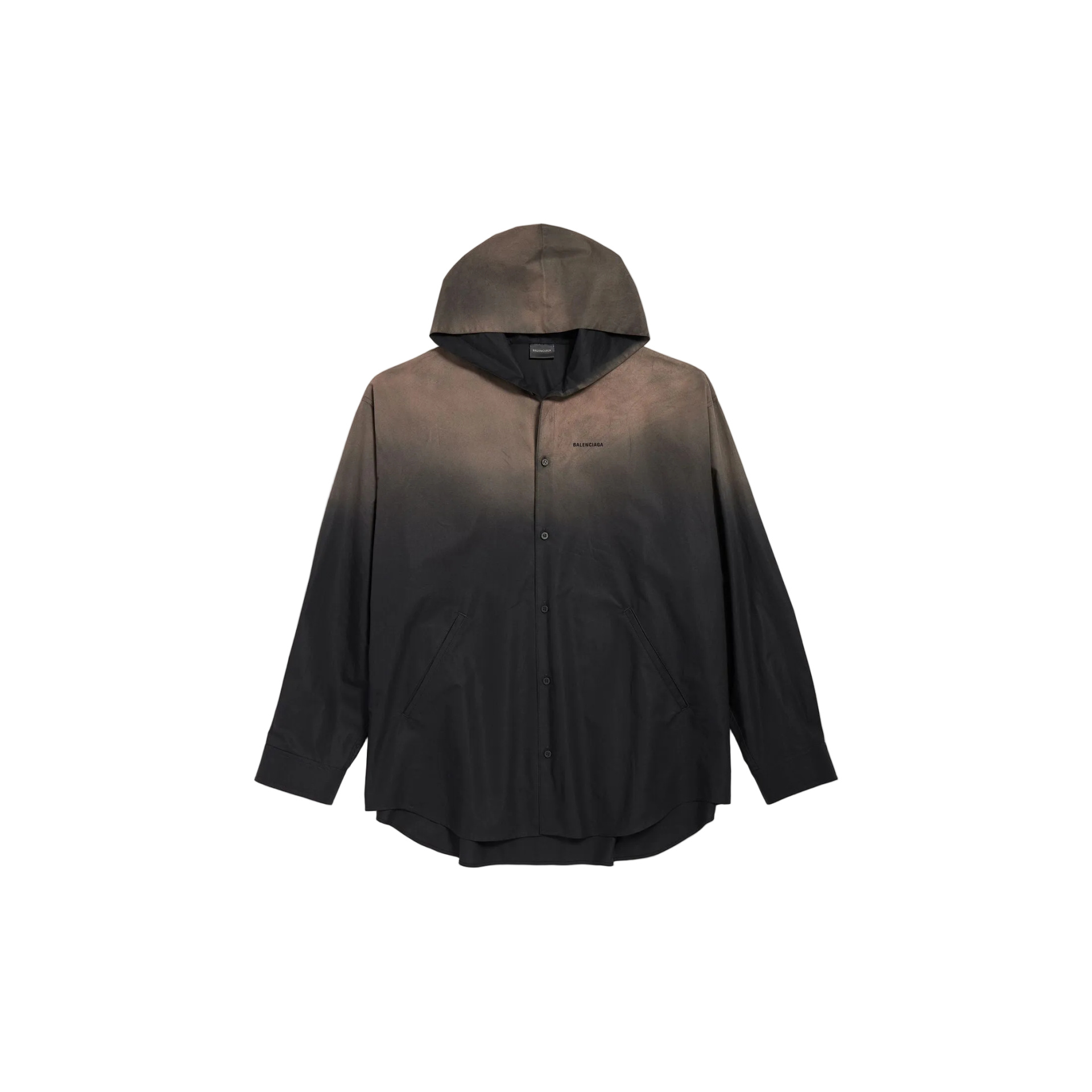 Balenciaga Рубашка с капюшоном
