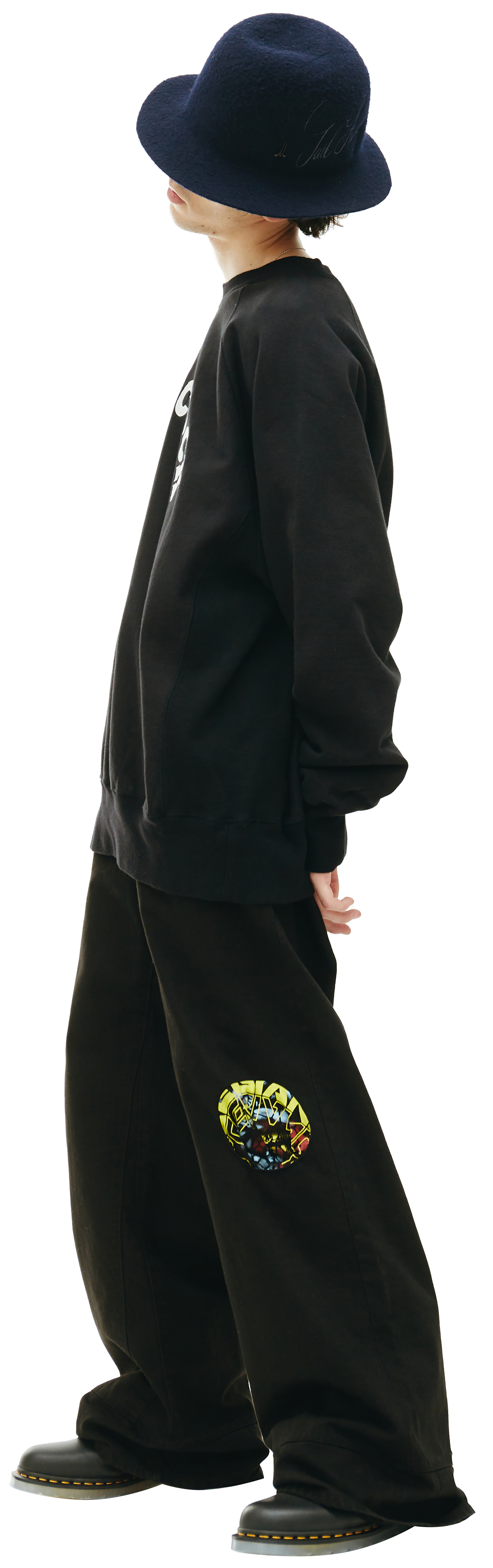 Undercover Черный свитшот Hitchcock