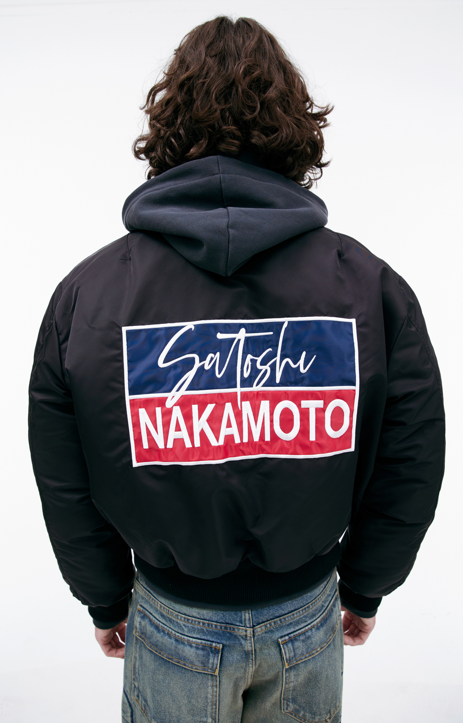 Satoshi Nakamoto Куртка с нашивками