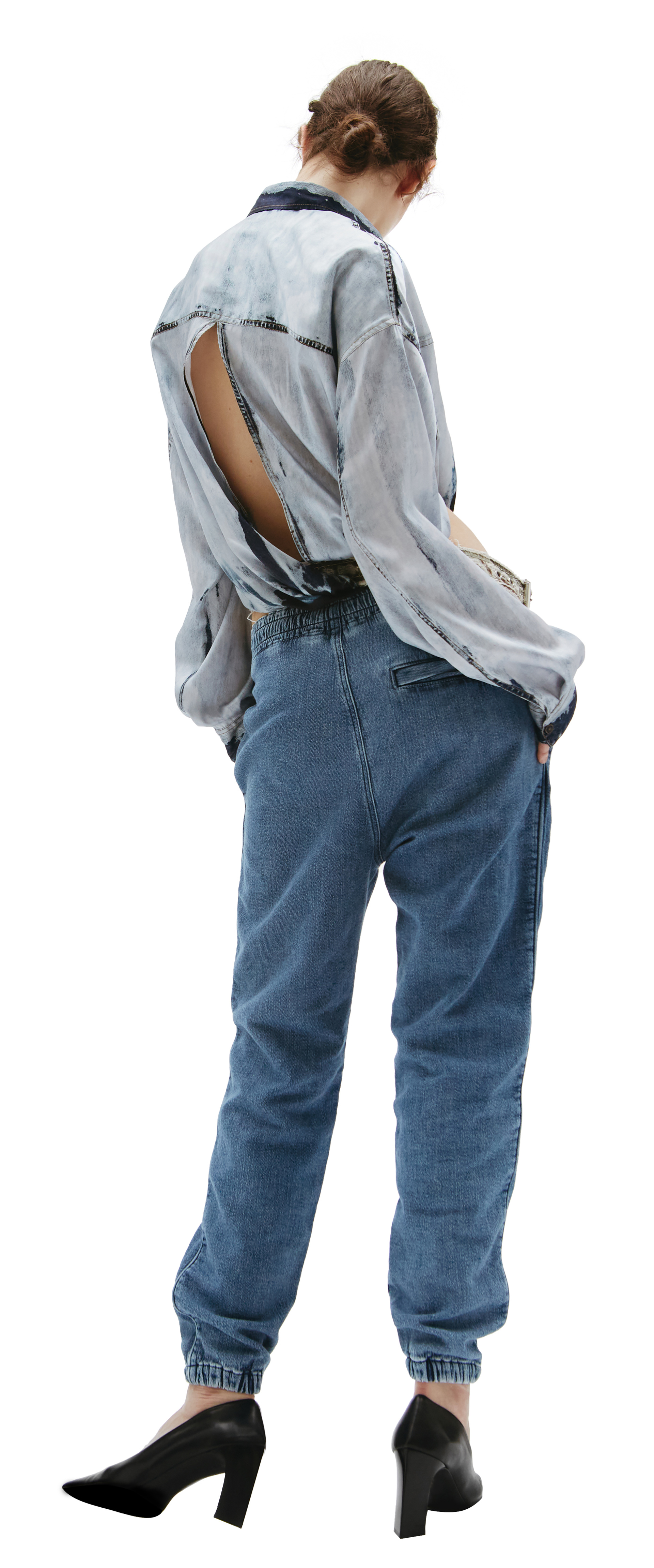 Diesel Джинсы с вышивкой логотипа