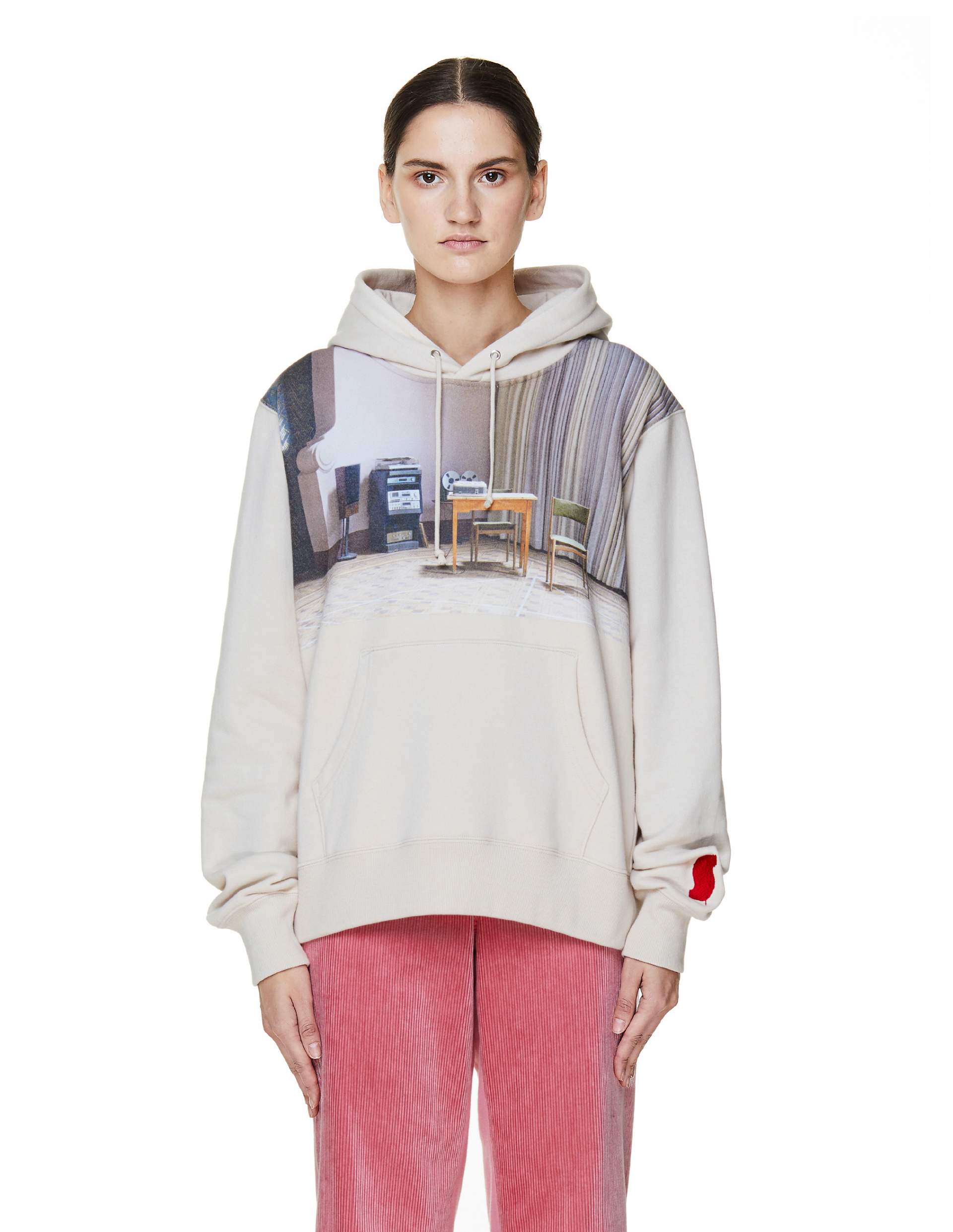 Undercover Хлопковое худи с принтом Suspirium