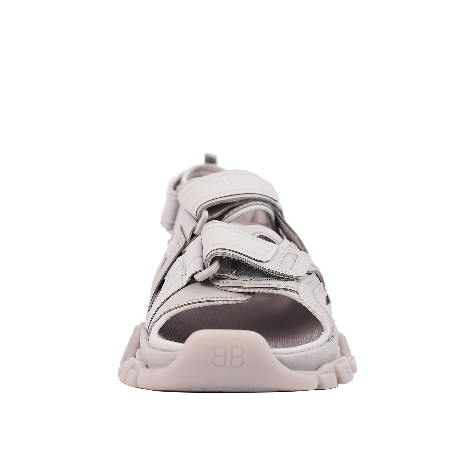 Balenciaga Сандалии Track серого цвета