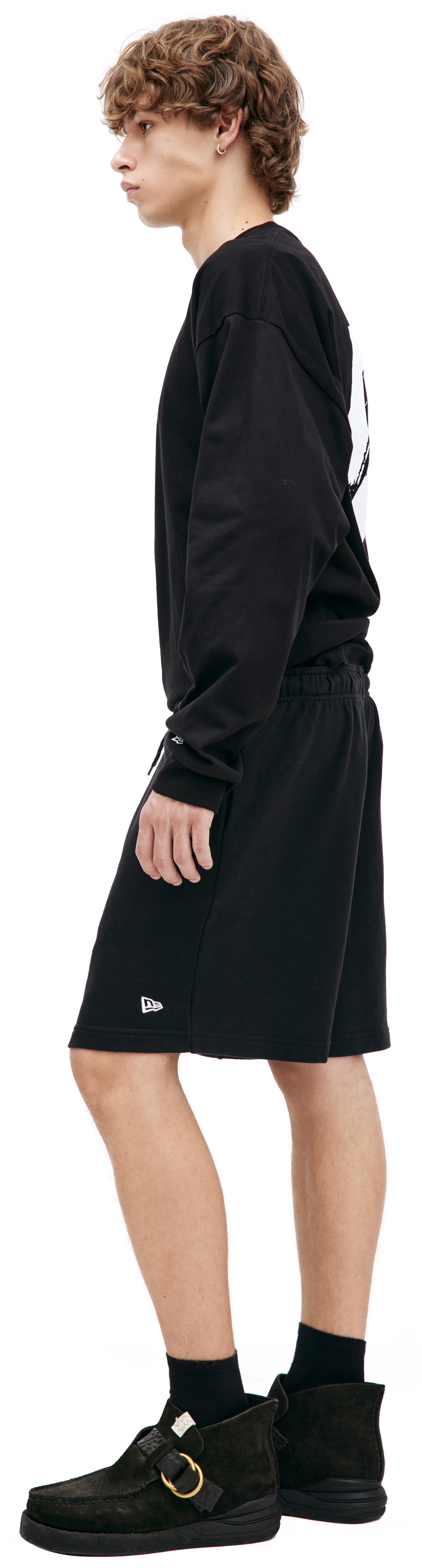 Yohji Yamamoto Шорты с логотипом Yohji Yamamoto x NEW ERA