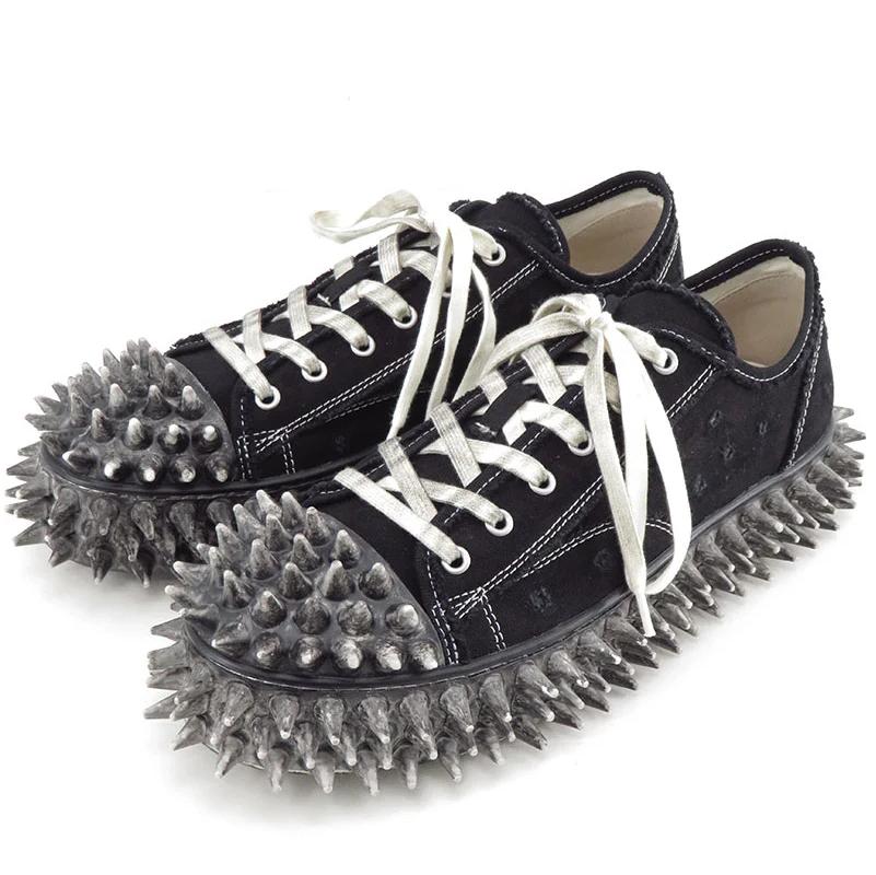 Doublet Кеды DIRTY SPIKE TOE CAP CANVAS