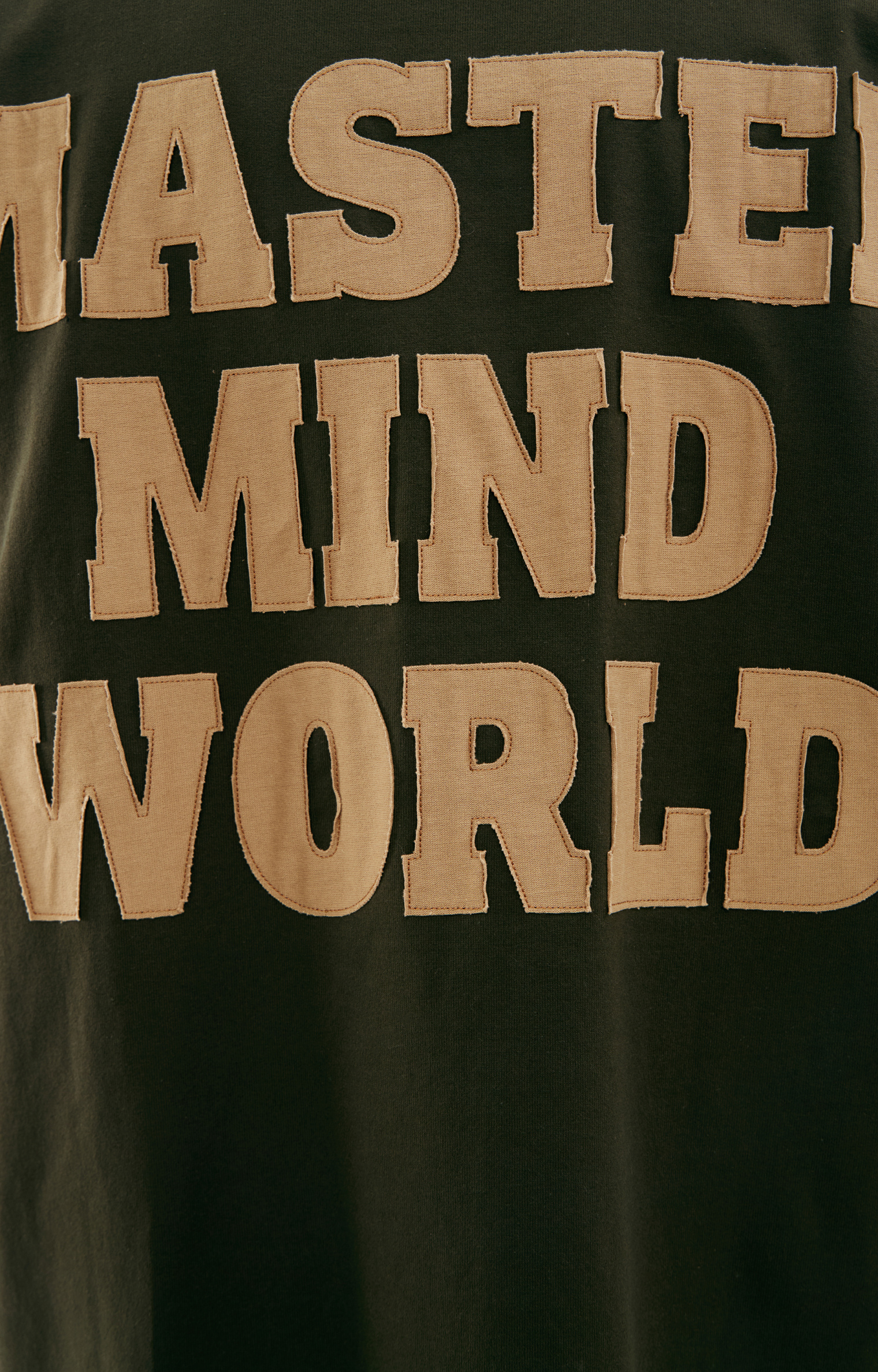 Mastermind WORLD Футболка с логотипом на рукавах
