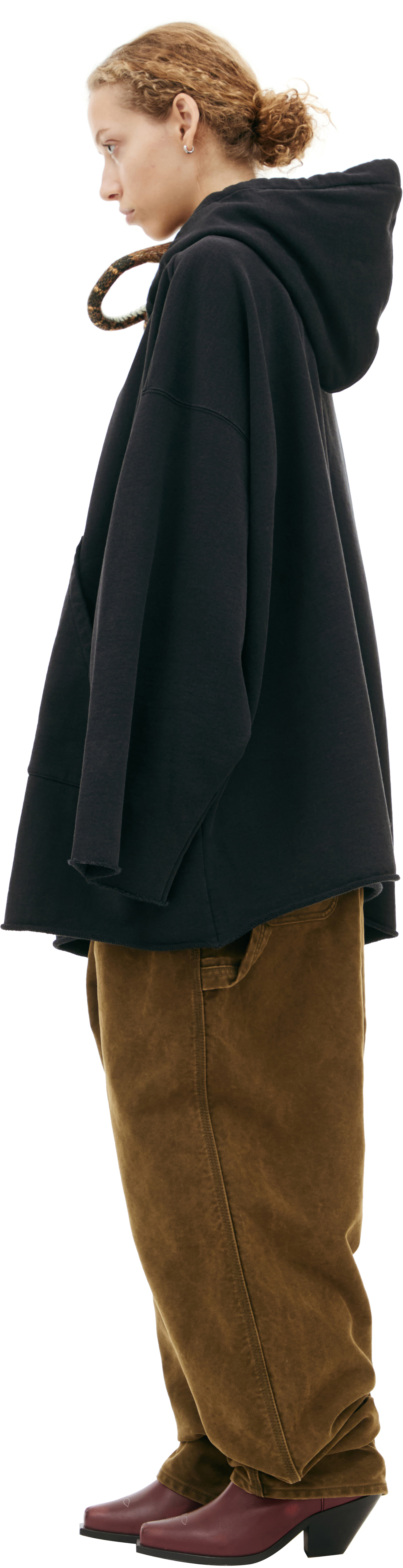 Doublet Худи \'i love my pet\' со змеей