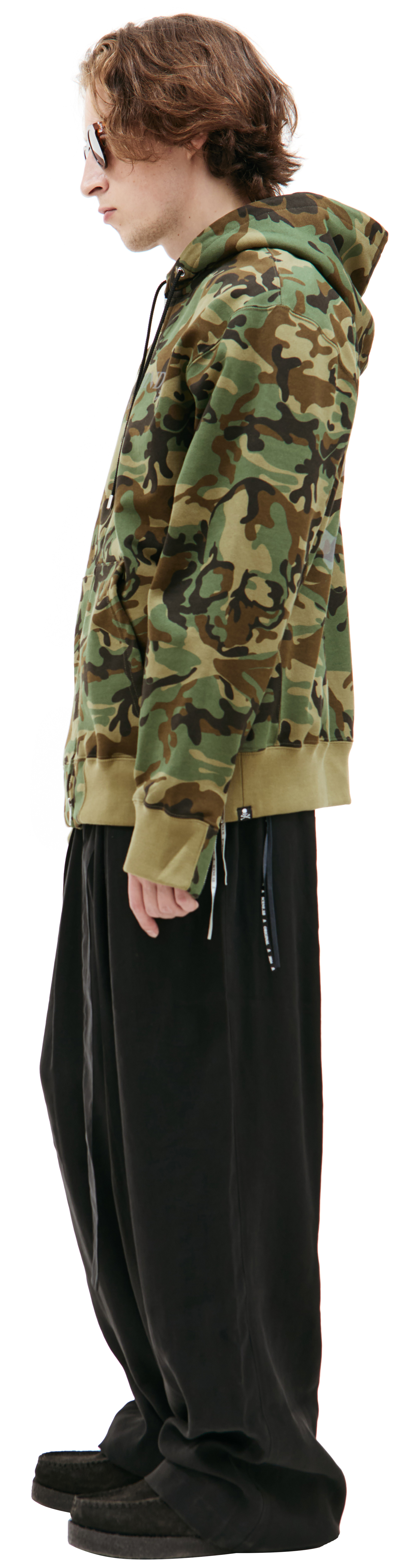 Mastermind WORLD Камуфляжное худи на молнии