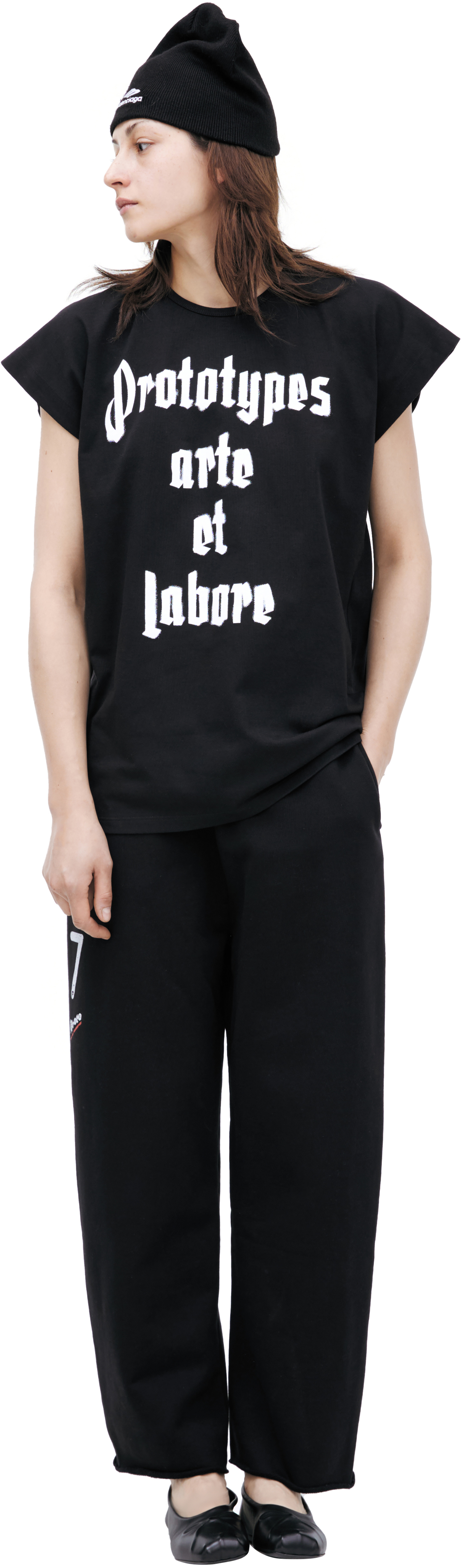 PROTOTYPES Спортивные брюки с принтом