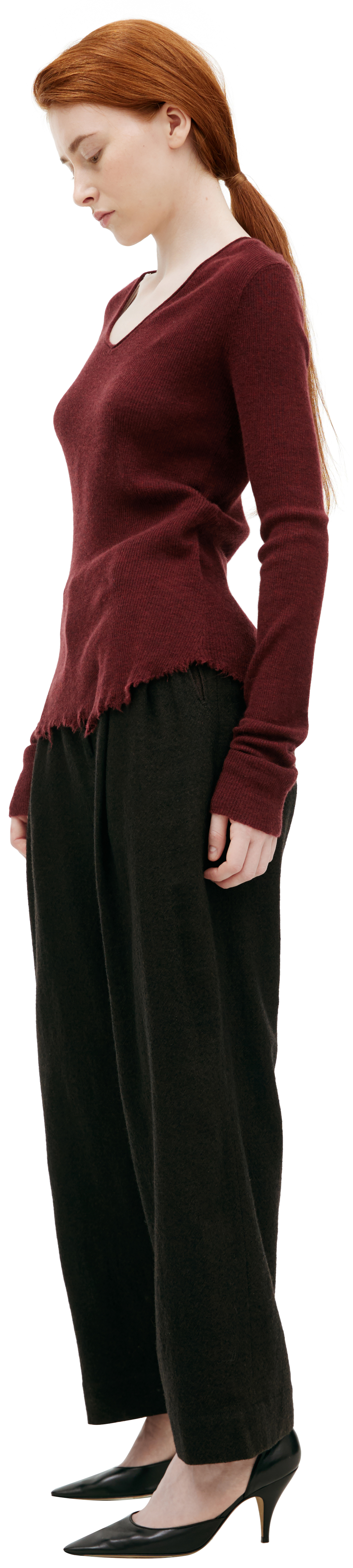 Ziggy Chen Свитер с V-образным вырезом