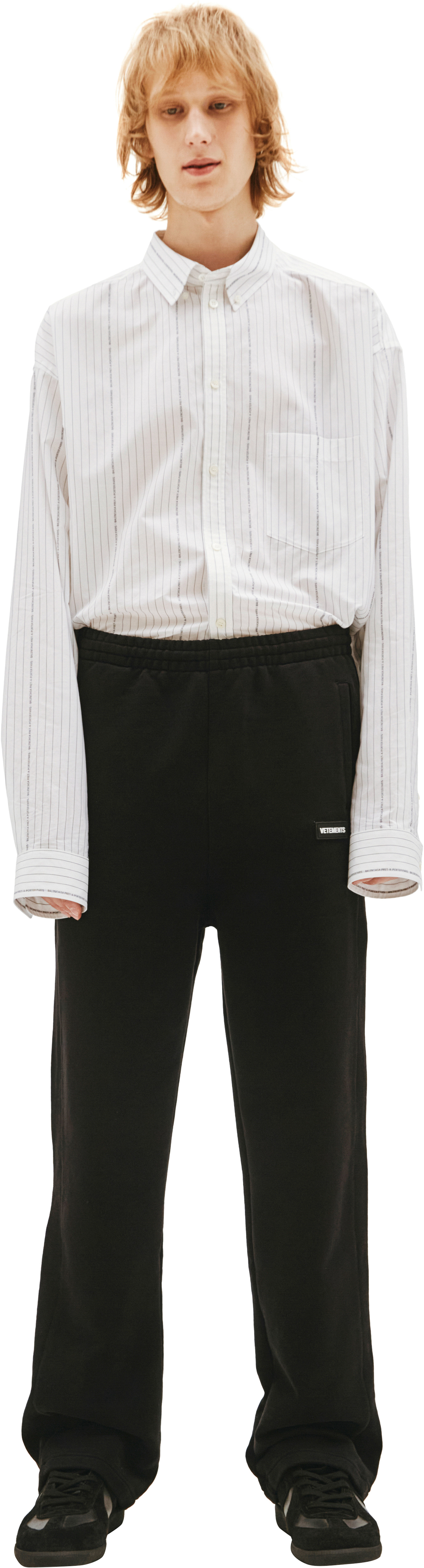 VETEMENTS Черные брюки на резинке