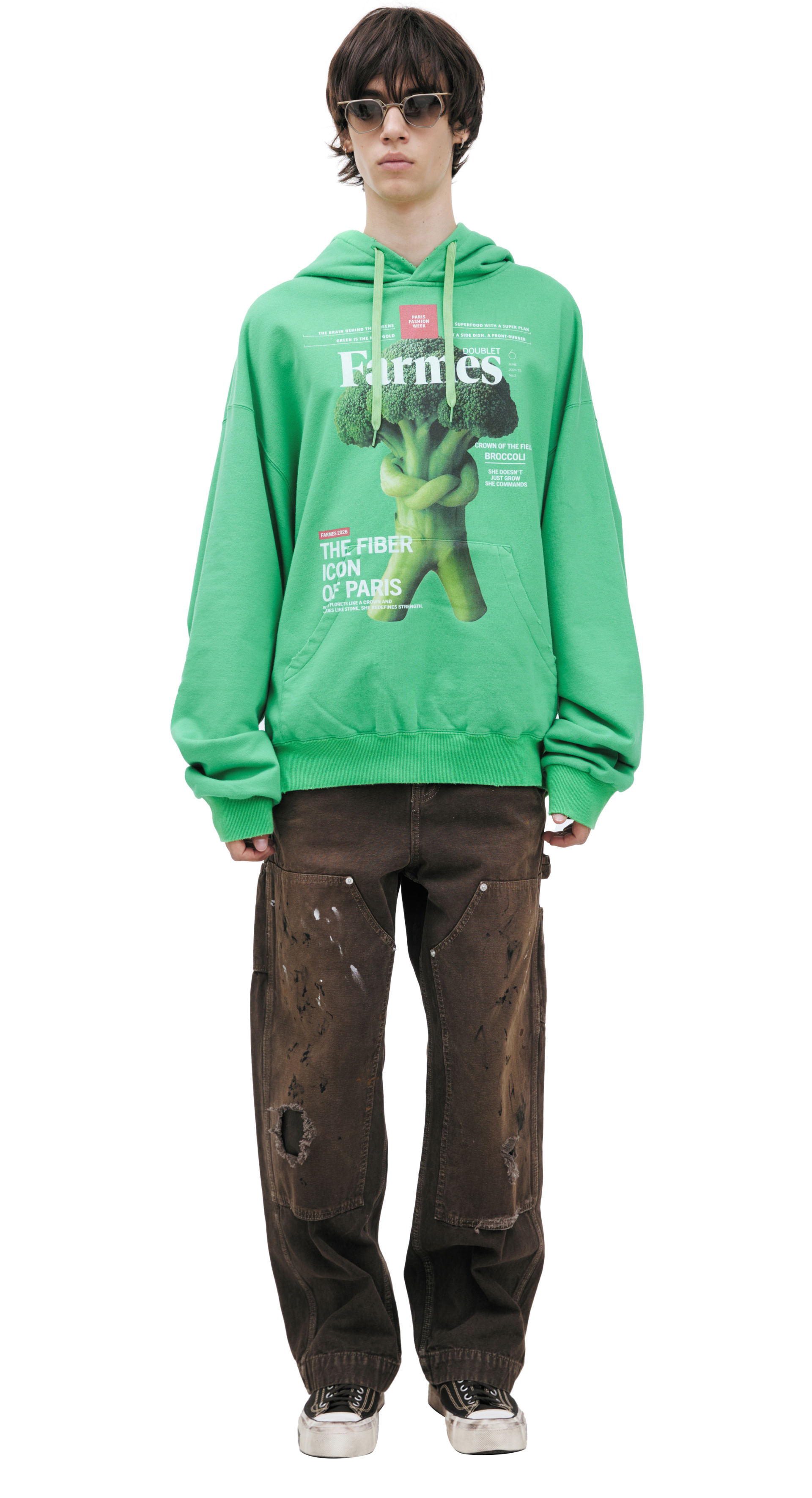 Doublet Худи FARMES MAGAZINE