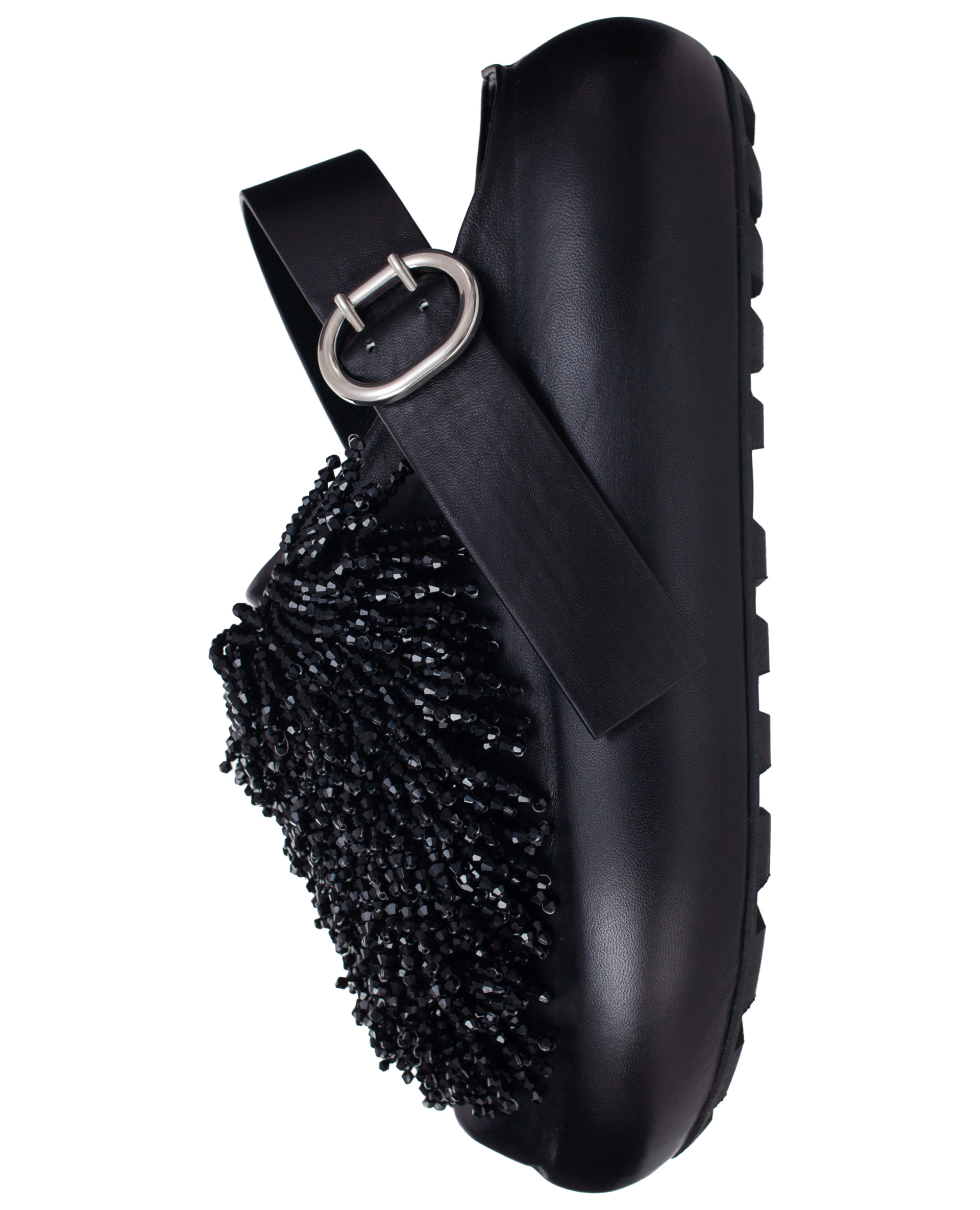 Jil Sander Сандалии на платформе с бисером