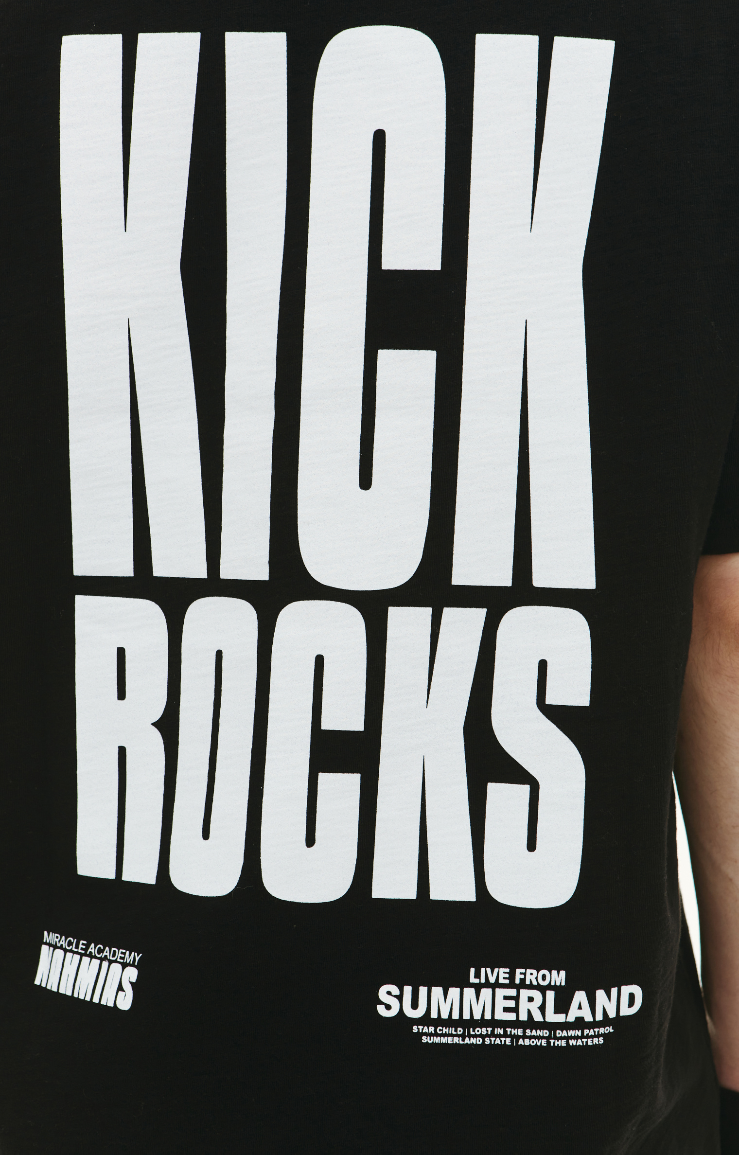 Nahmias Футболка с принтом Kick rocks