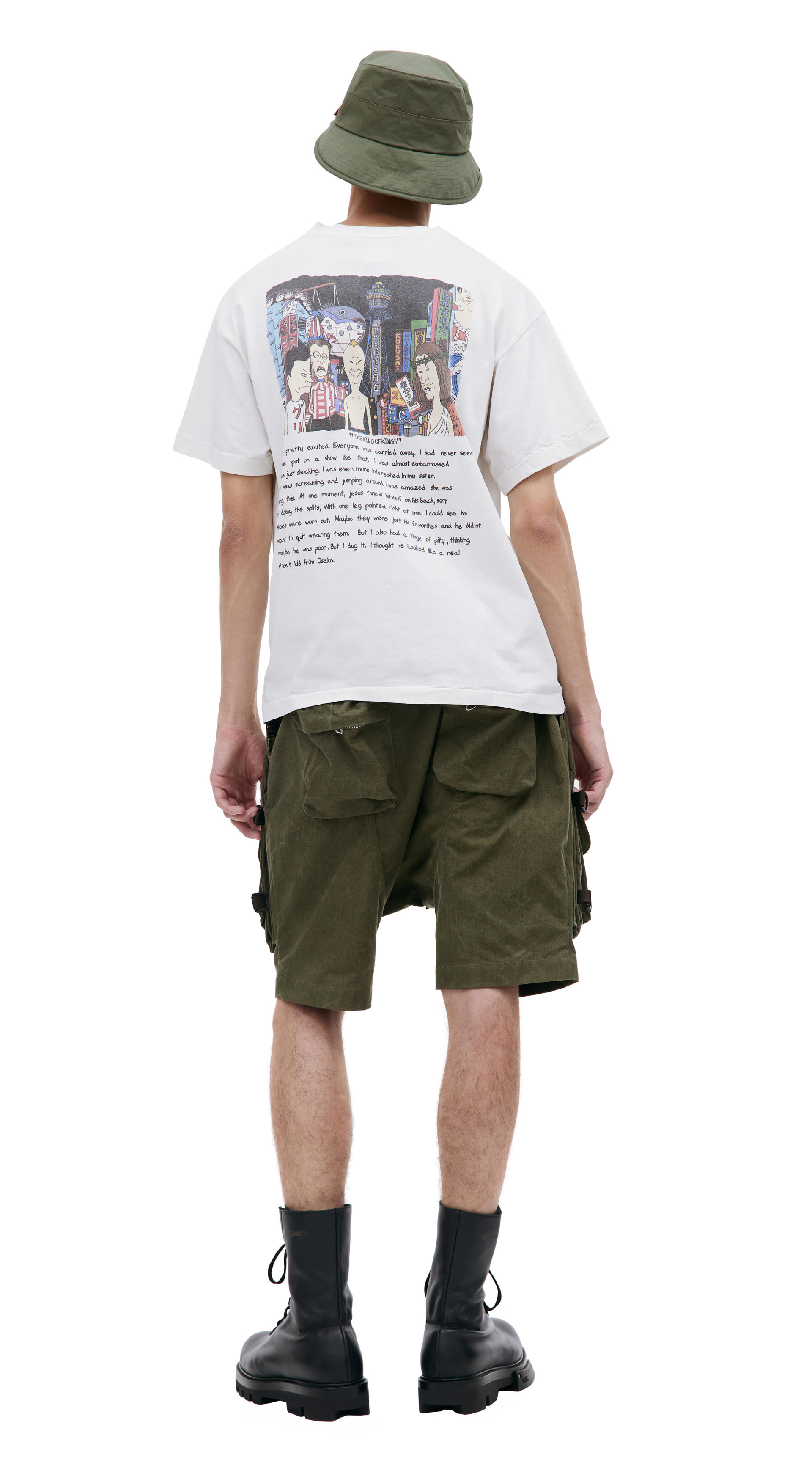 Saint Michael Футболка с принтом \'Time is ETERNAL\'