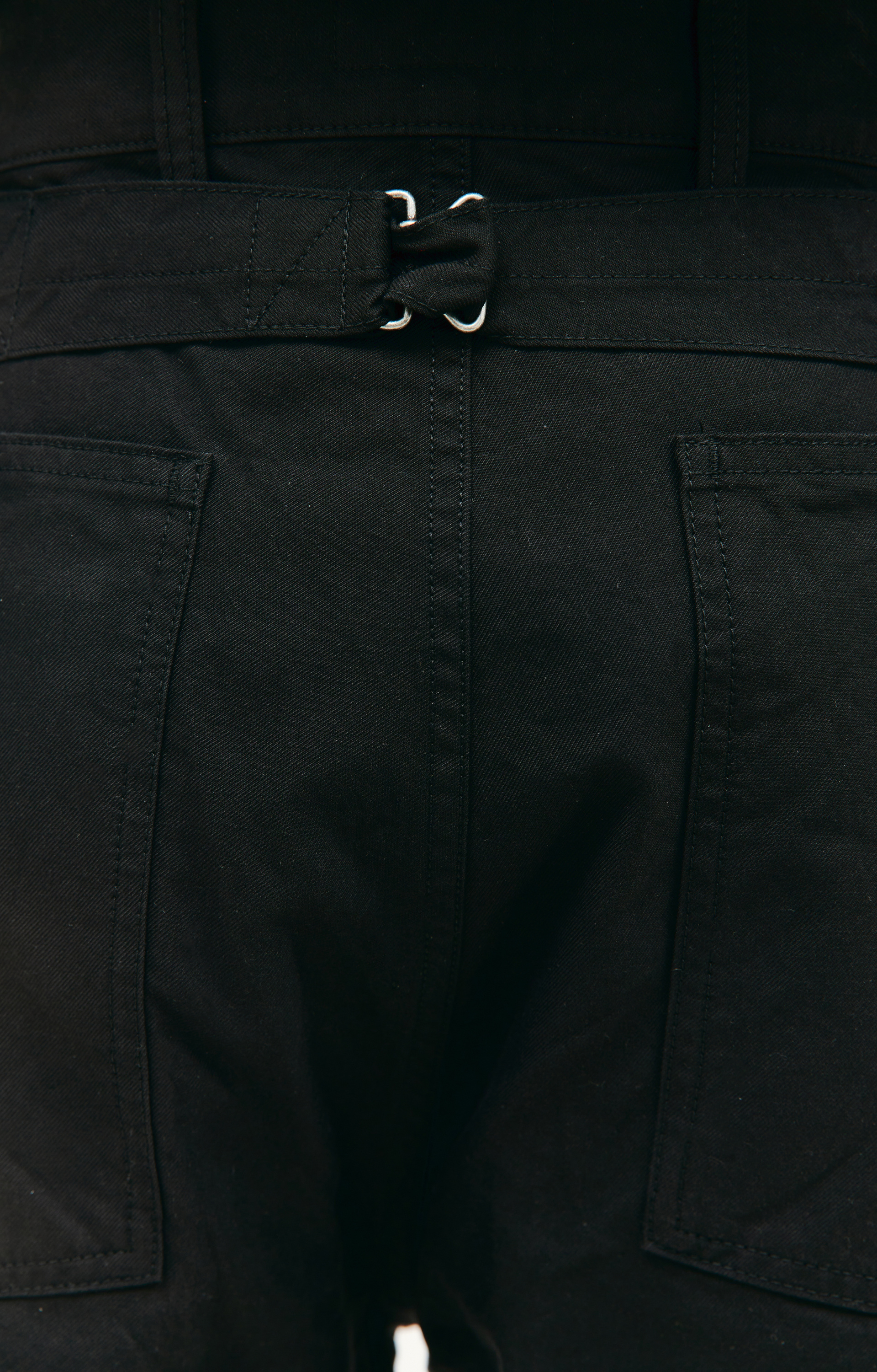 visvim Черные брюки Carpenter с накладными карманами