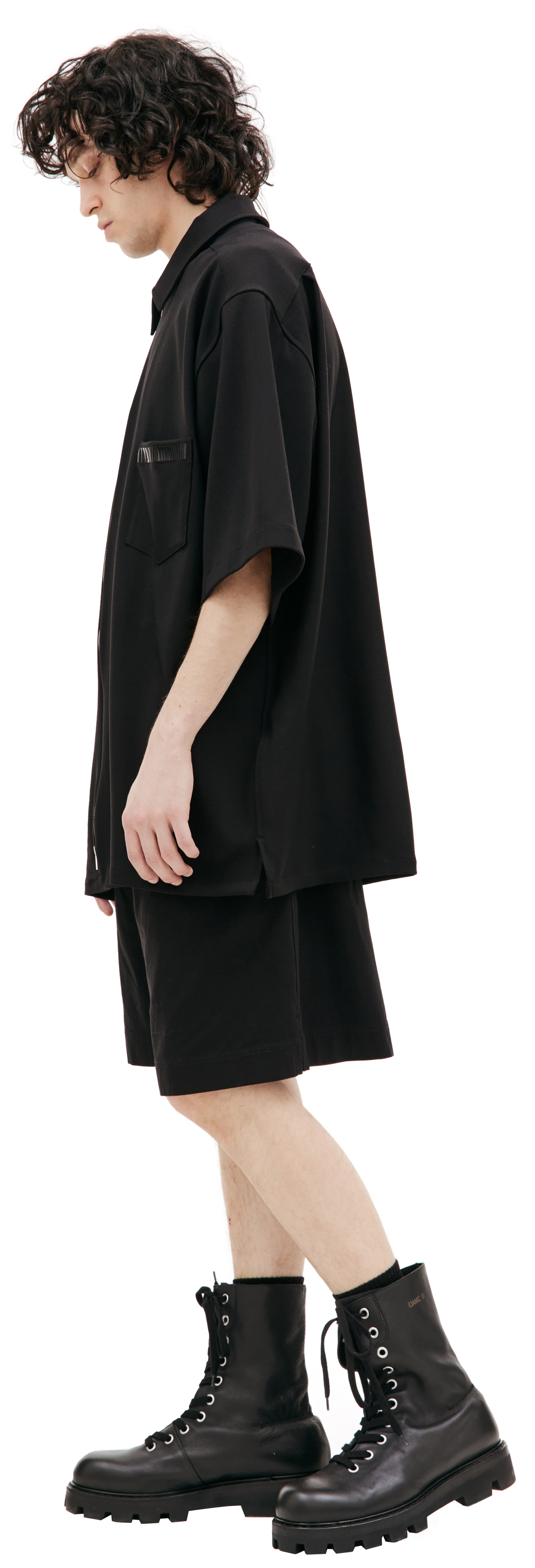 VTMNTS Шерстяная рубашка на молнии