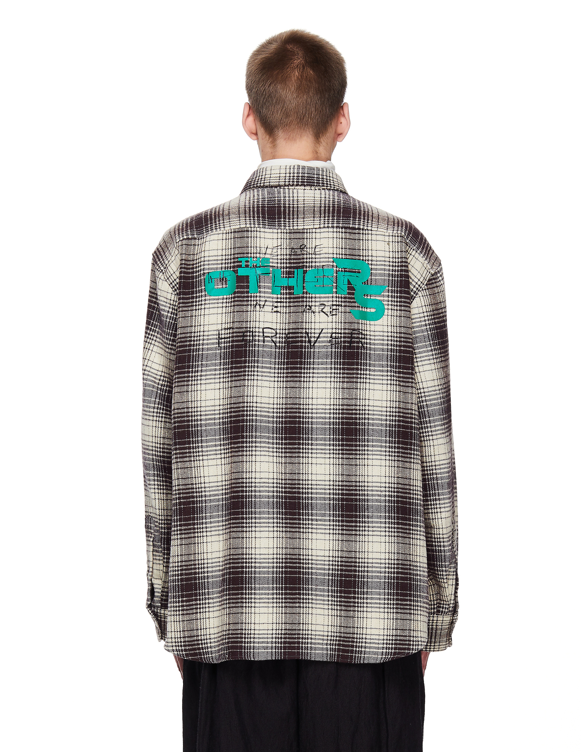 Raf Simons Рубашка в клетку The Others