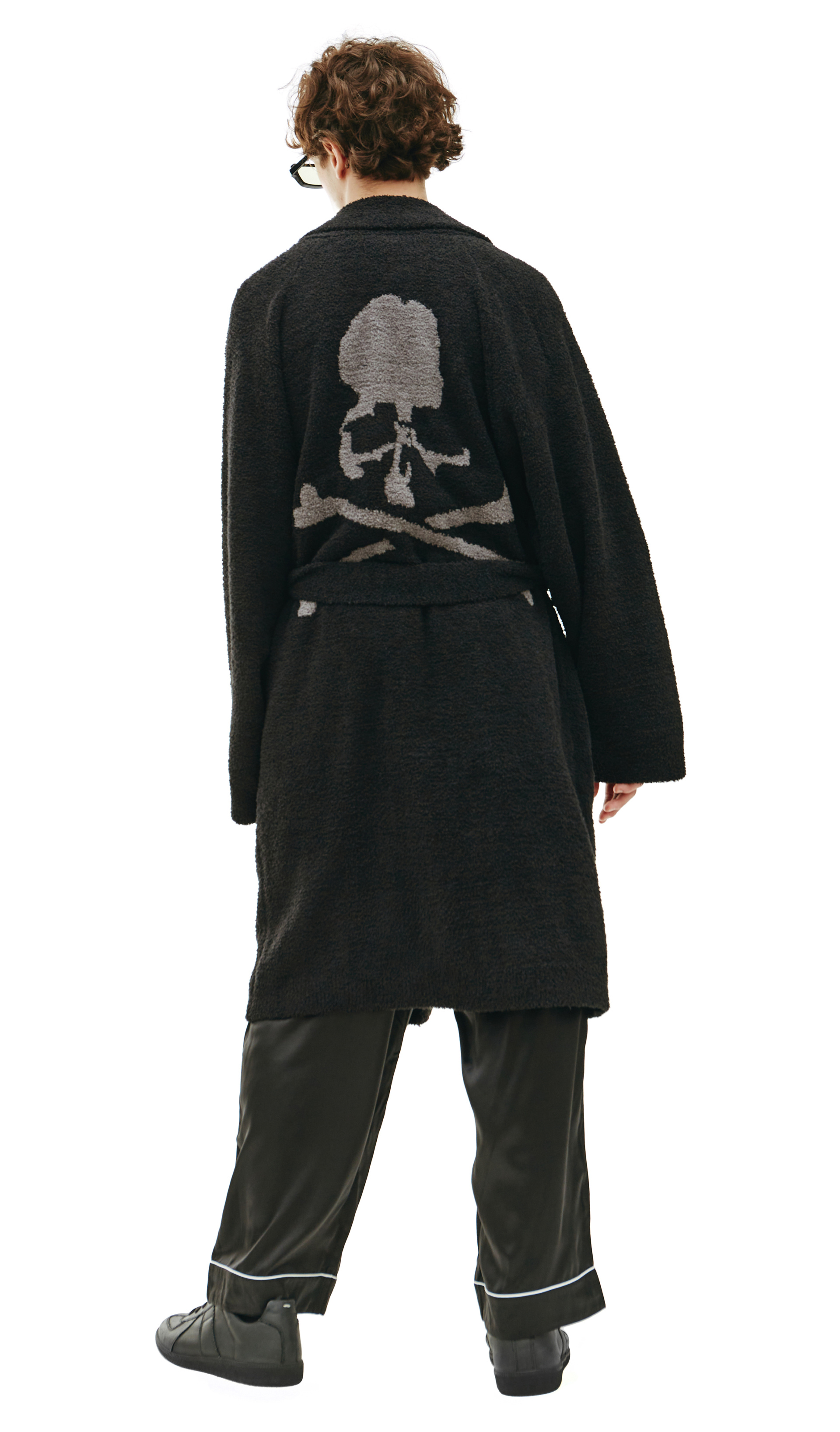 Mastermind WORLD Махровый халат с логотипом