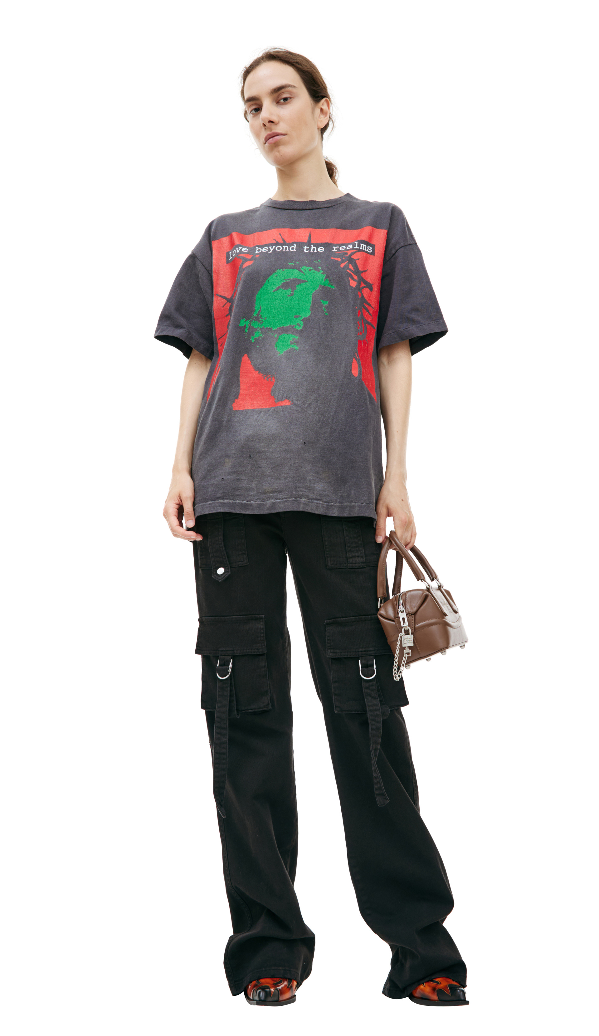 Enfants Riches Déprimés Кожаная мини сумка Bowling