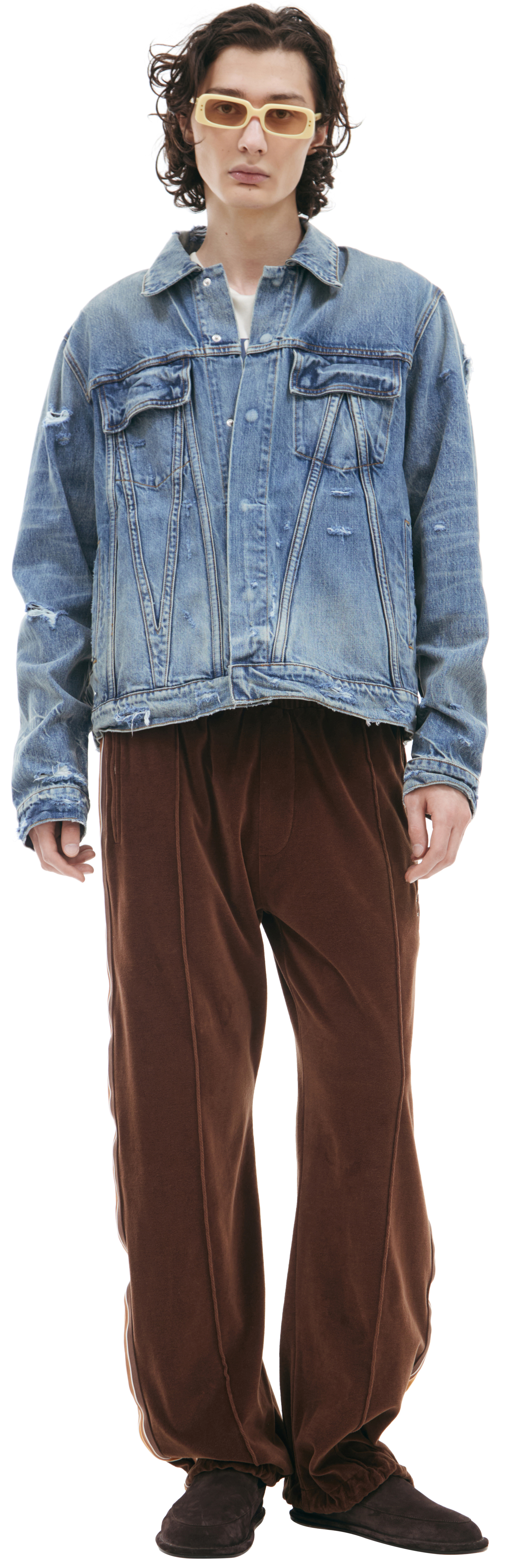 AMIRI Джинсовая куртка на кнопках