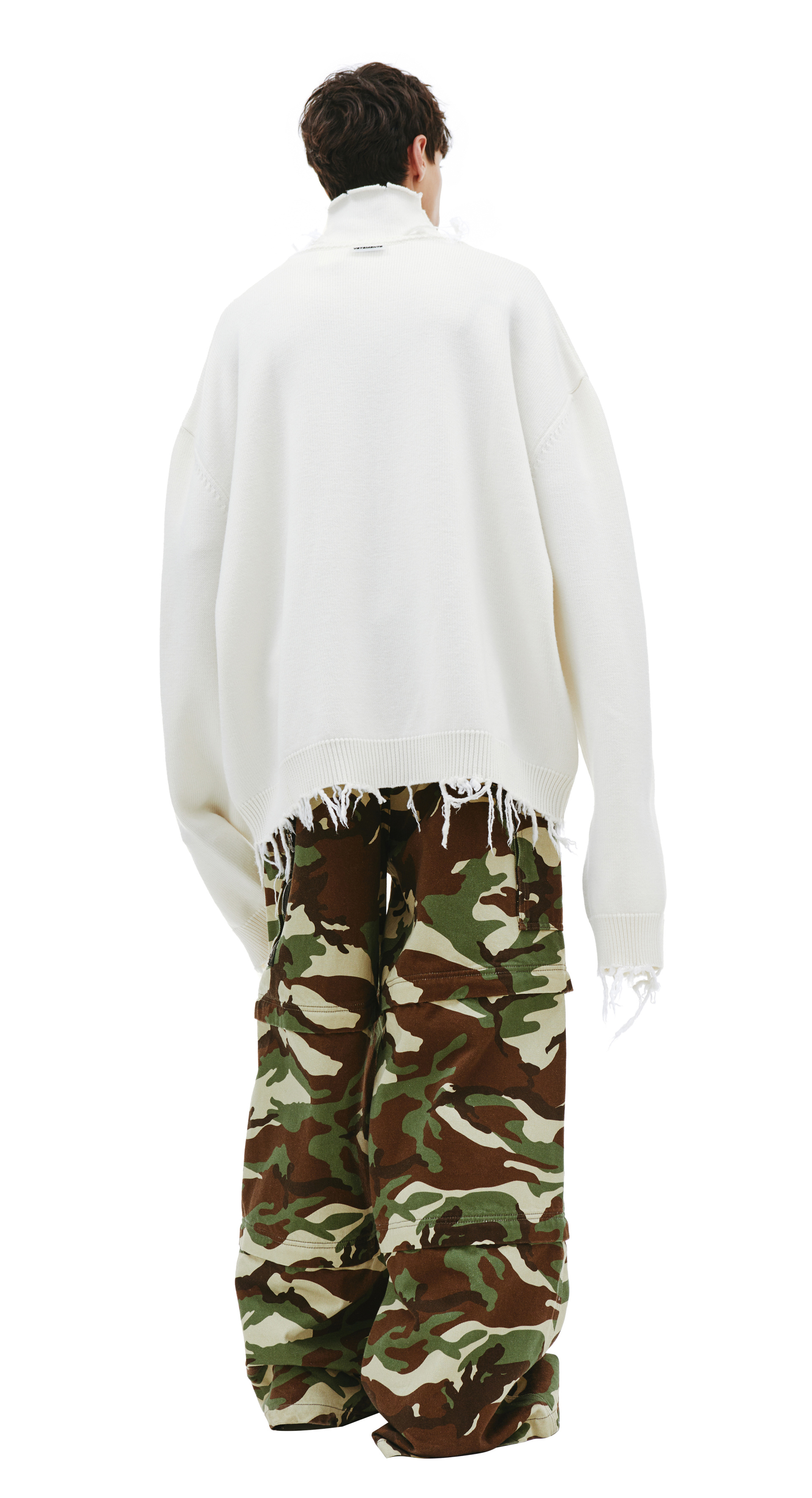 VETEMENTS Свитер с высоким воротником