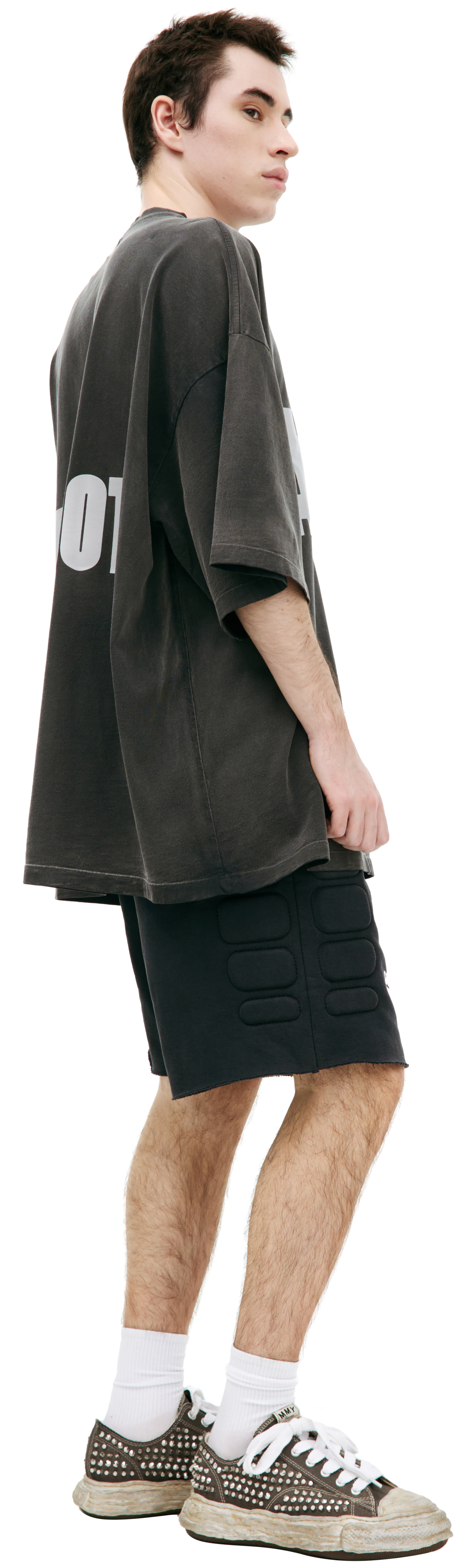 Satoshi Nakamoto Серая футболка с логотипом