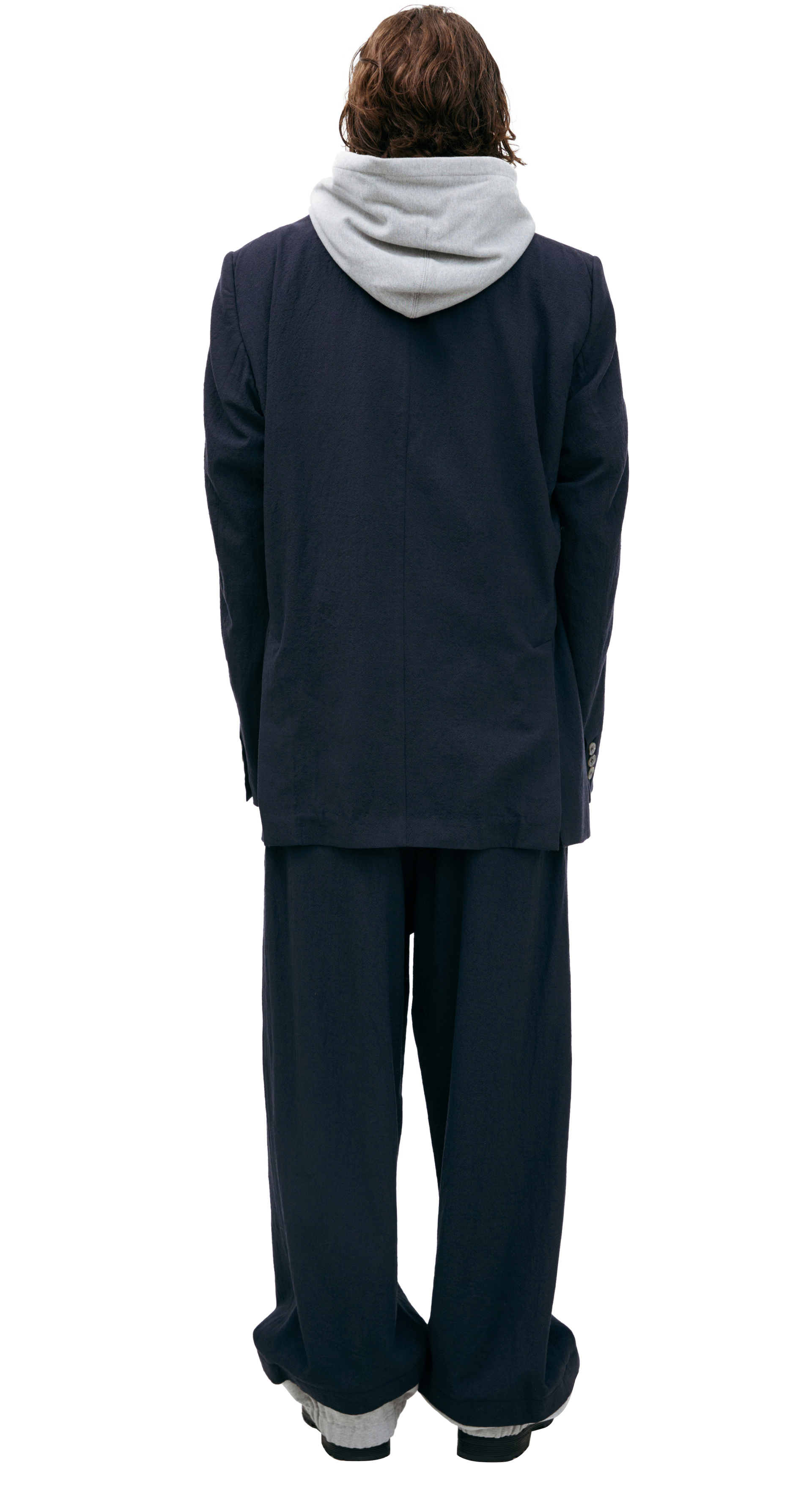 Maison Mihara Yasuhiro Пиджак с вшитой рубашкой