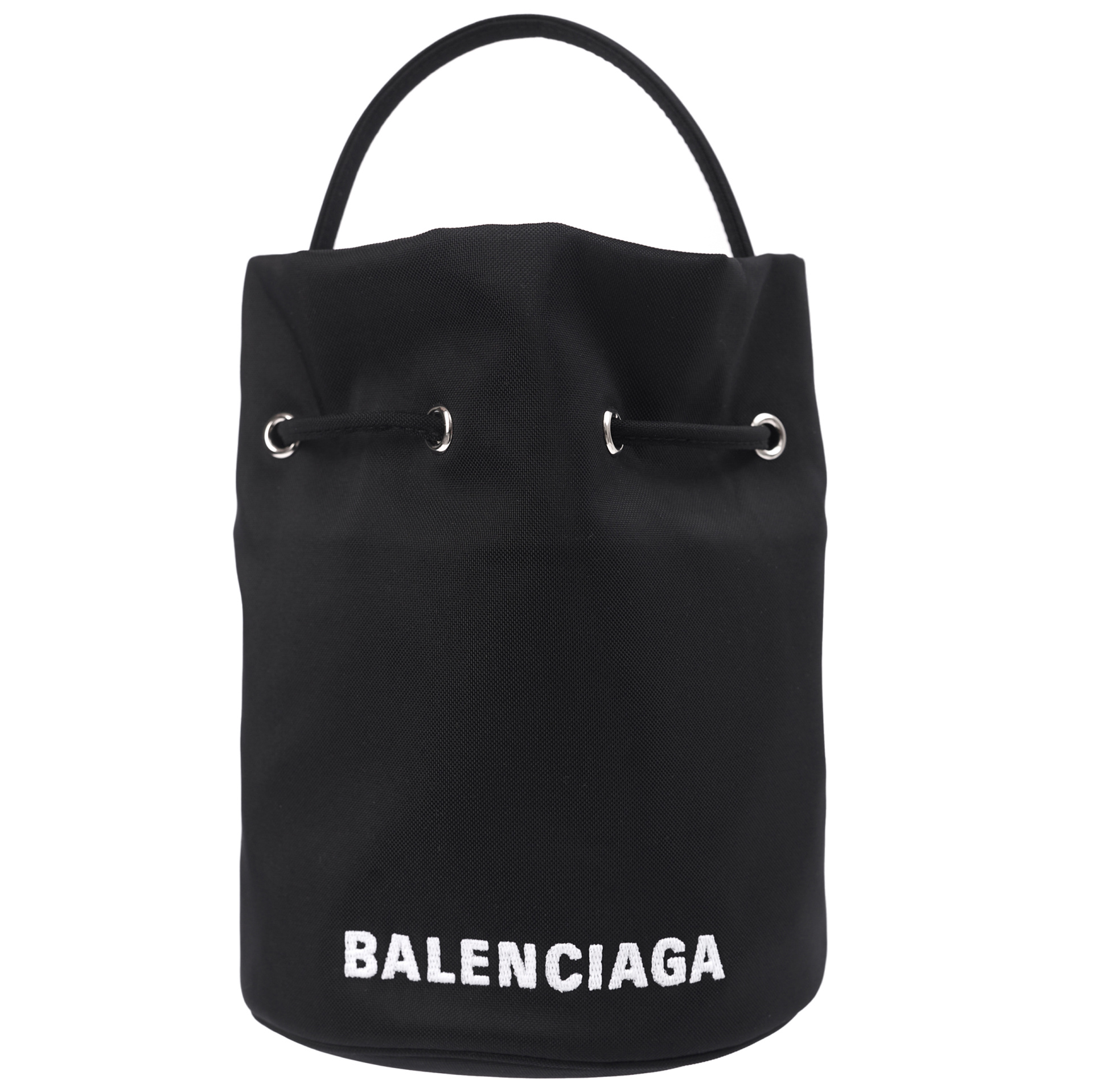 Balenciaga Черная сумка-ведро Wheel XS