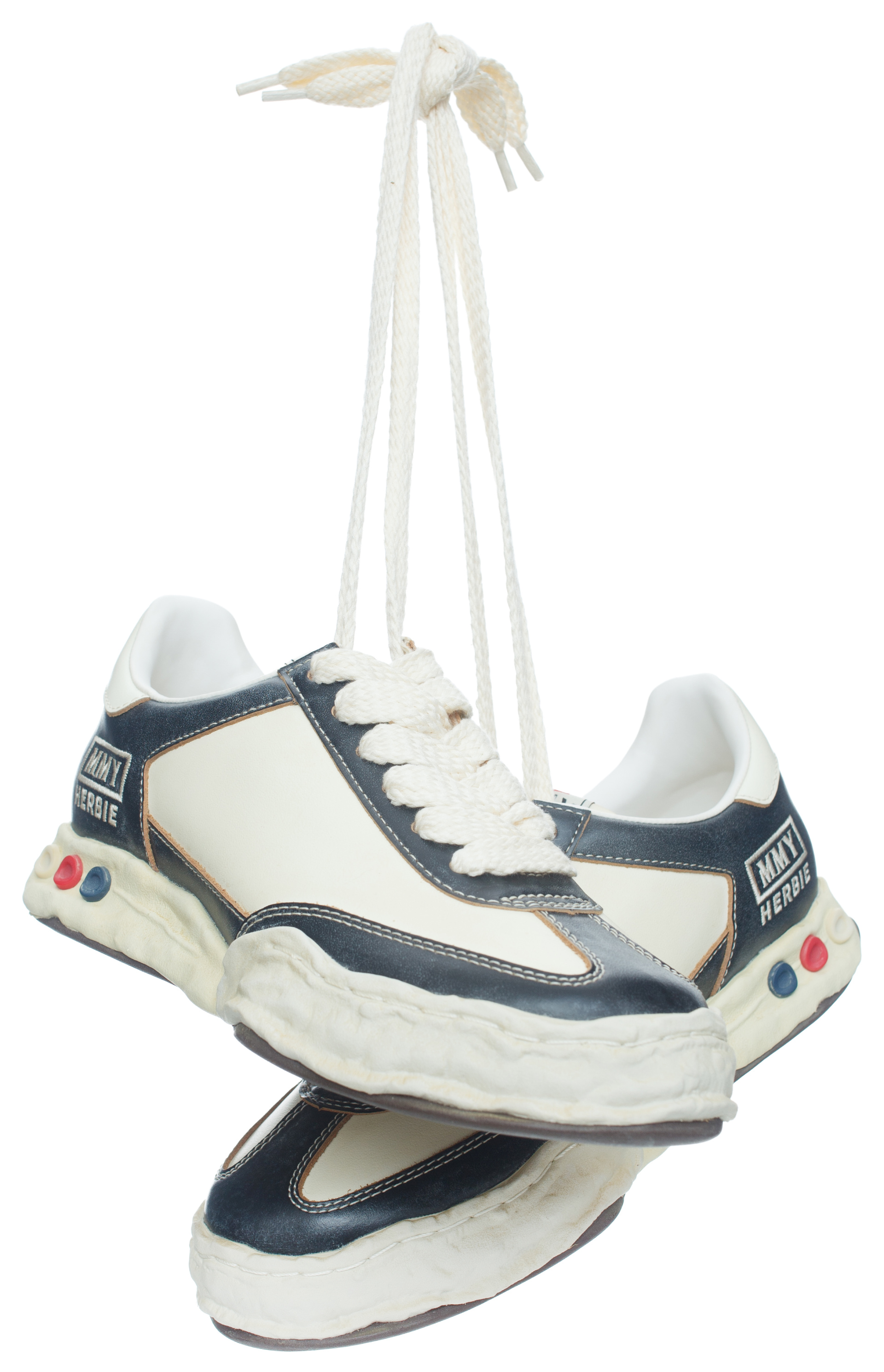 Maison Mihara Yasuhiro Кожаные кеды Herbie